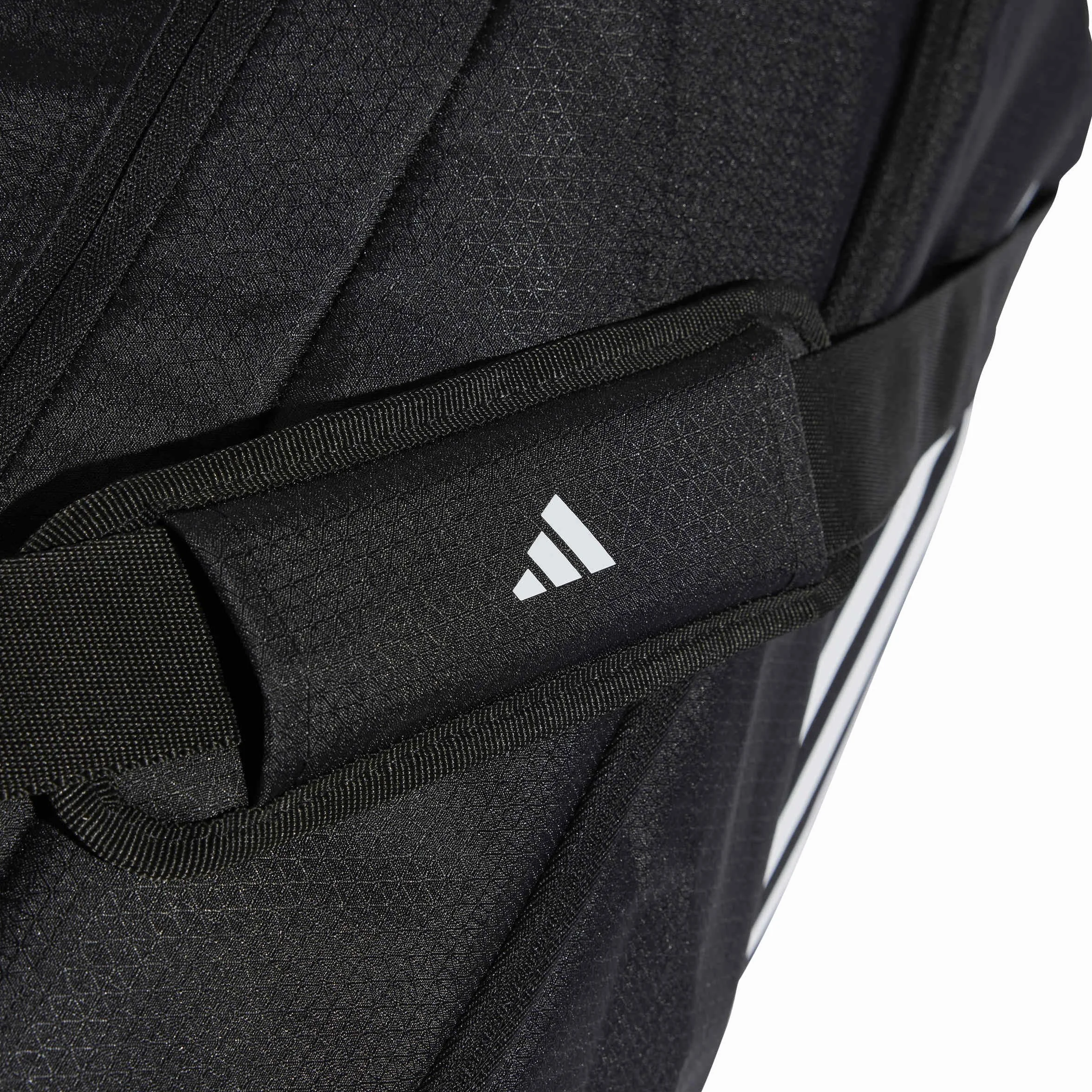 adidas Uniseks Essentials 3-Stripes Duffel Bag, black/white, L