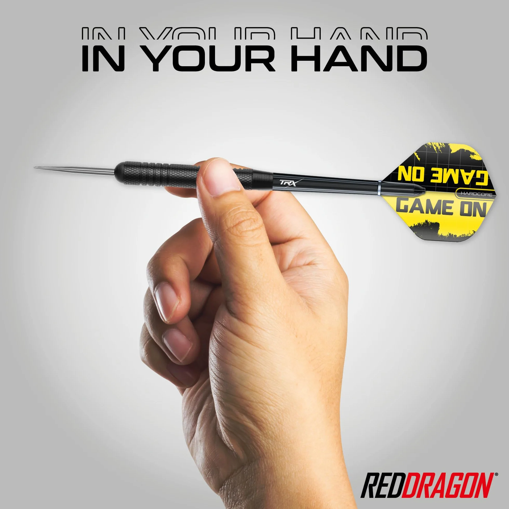 Red Dragon Strata 19-częściowy zestaw rzutek do darta 20 g Black Steel Tip