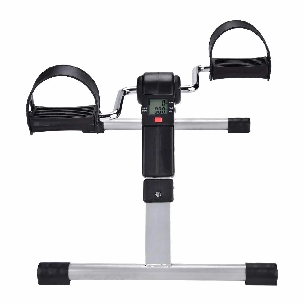 Rower treningowy składany Mini Bike z monitorem LCD na ręce i nogi