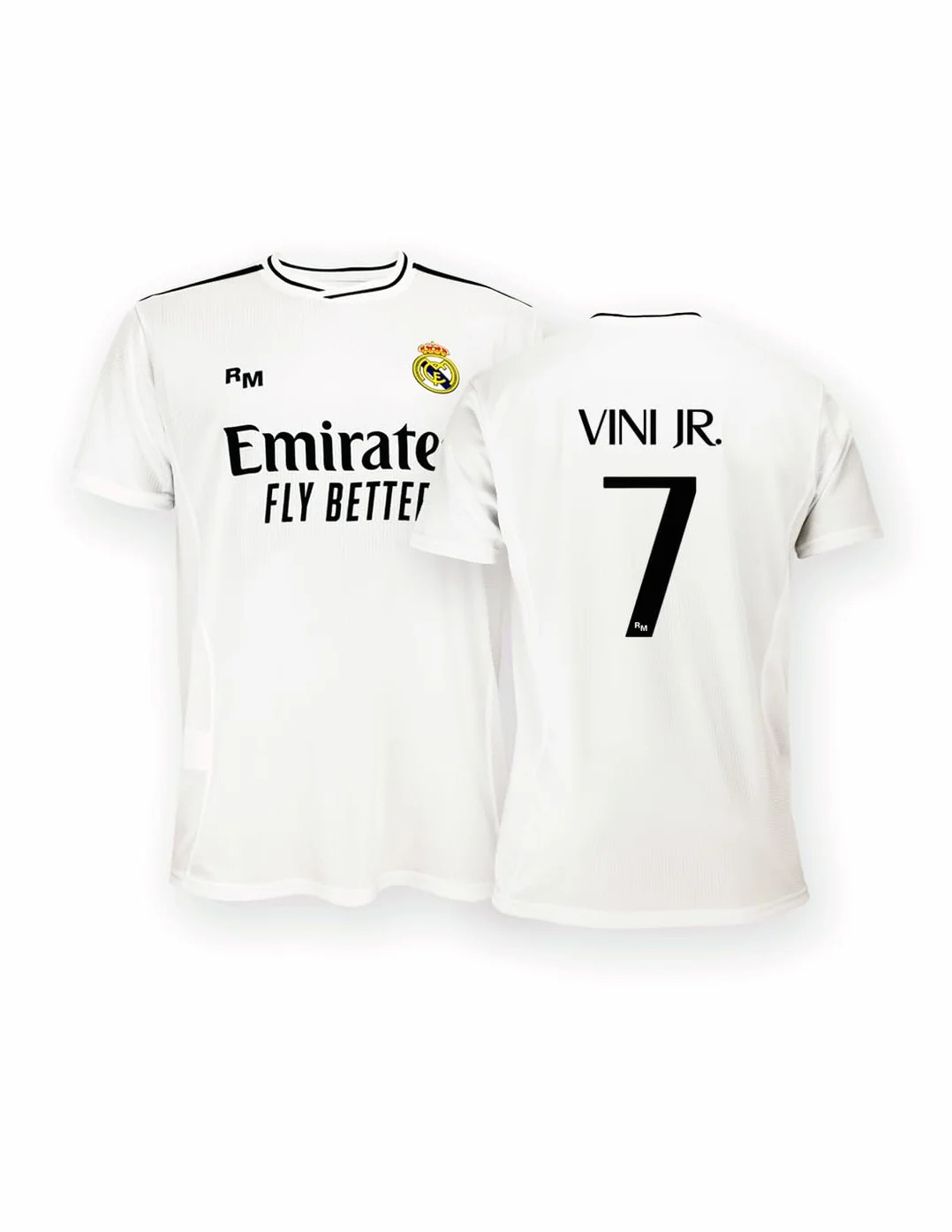 Real Madrid Zestaw Domowy Sezon 24/25 Vini Jr. S Replika