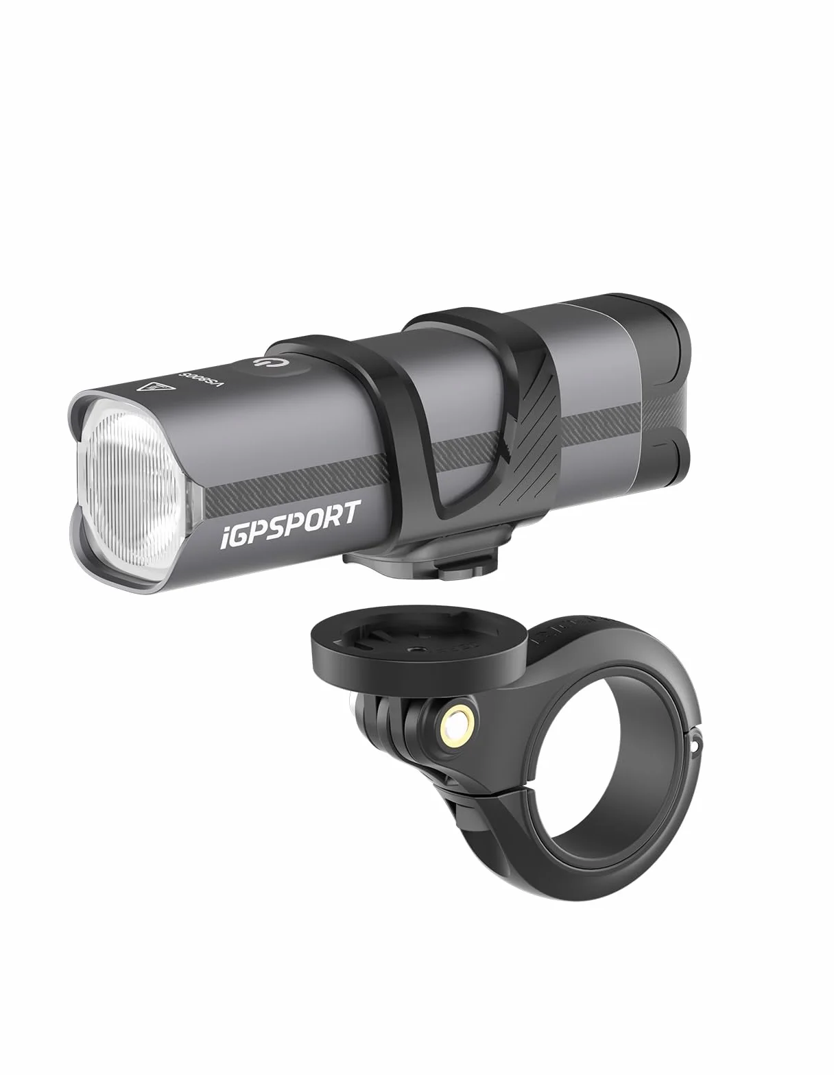 iGPSPORT VS800S Inteligentna Przednie Światła Rowerowe 800 LM, Bateria 4000 MAh, Auto Włącz/Wyłącz, Sterowanie Pilotem, 6 Trybów Światła, Antywstrząsowa, Antyodblaskowa, USB-C, Wodoodporność IPX6