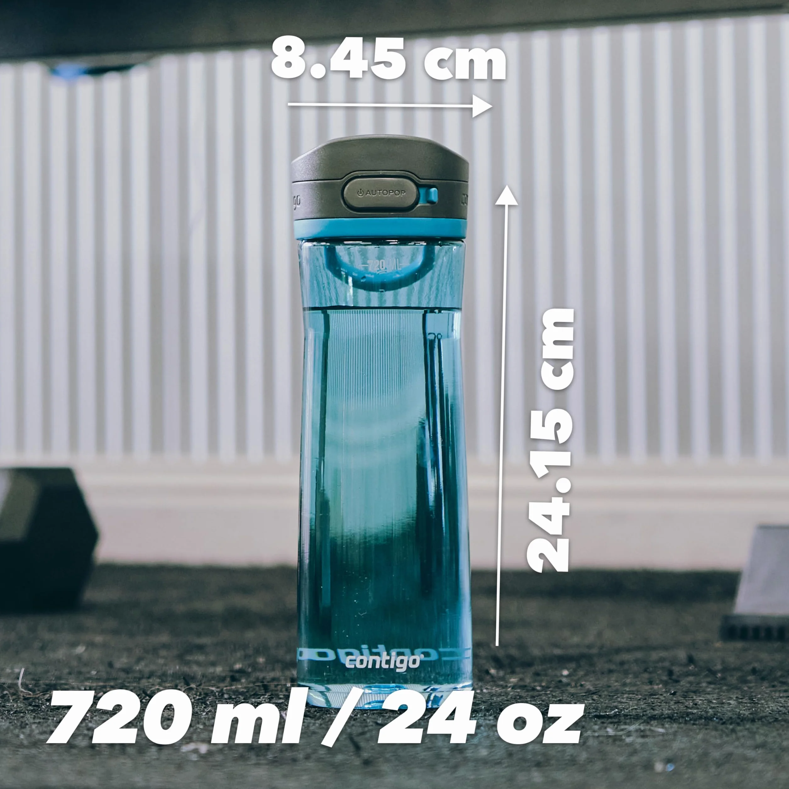 Contigo Uniseks Jackson 2156439 Butelka Sportowa, Różowy, 720 ml