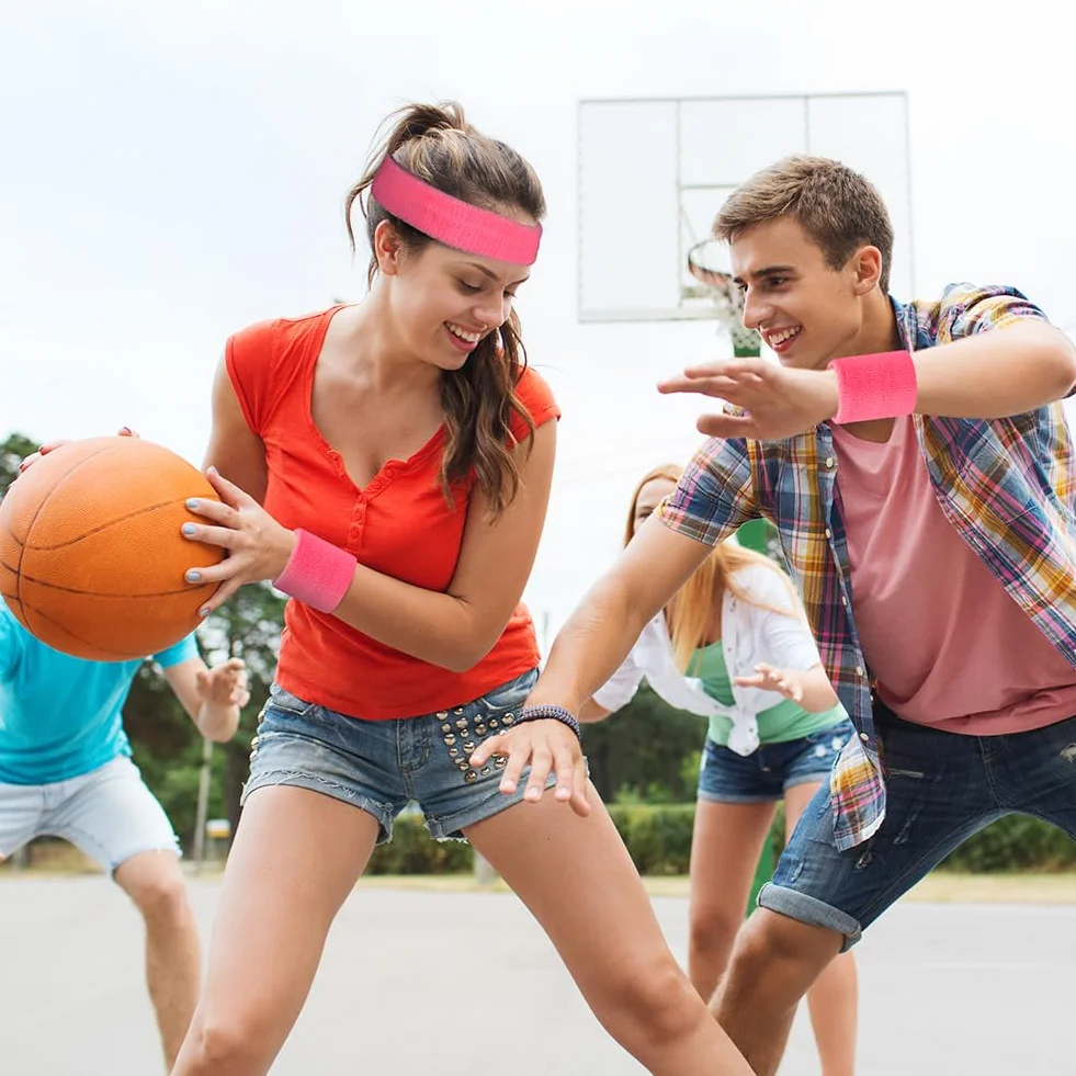 Flintronic Opaska na nadgarstek do uprawiania sportu, opaska na nadgarstek sportowa, opaska na nadgarstek Chłonne bluzy na siłownię/tenis/bieganie/koszykówkę