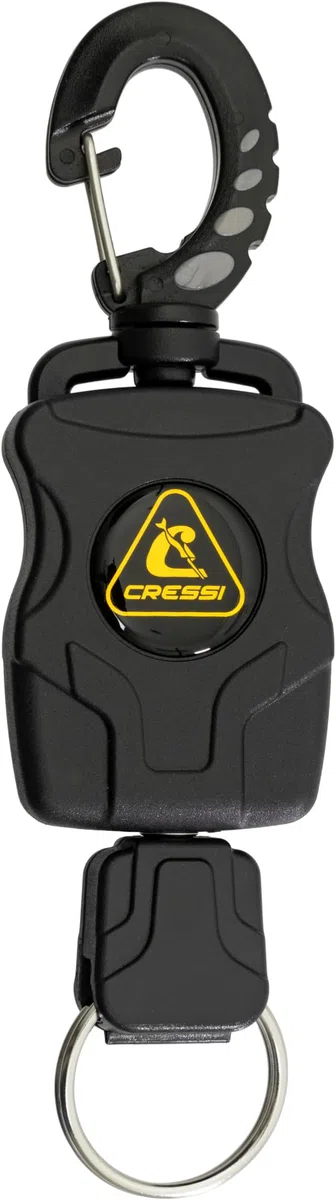 CRESSI Wysuwana smycz akcesoria BCD, czarna