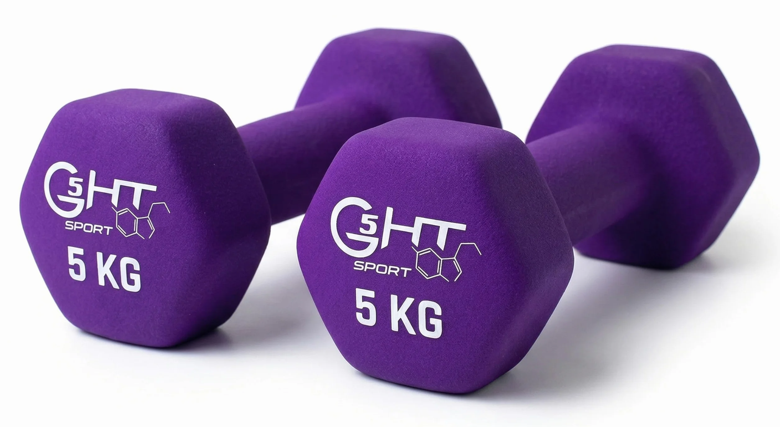Hantle Neoprenowe Siłownia I Home Gym Antypoślizgowe Od 0.5 do 6 Kg Para Lub Pojedynczy