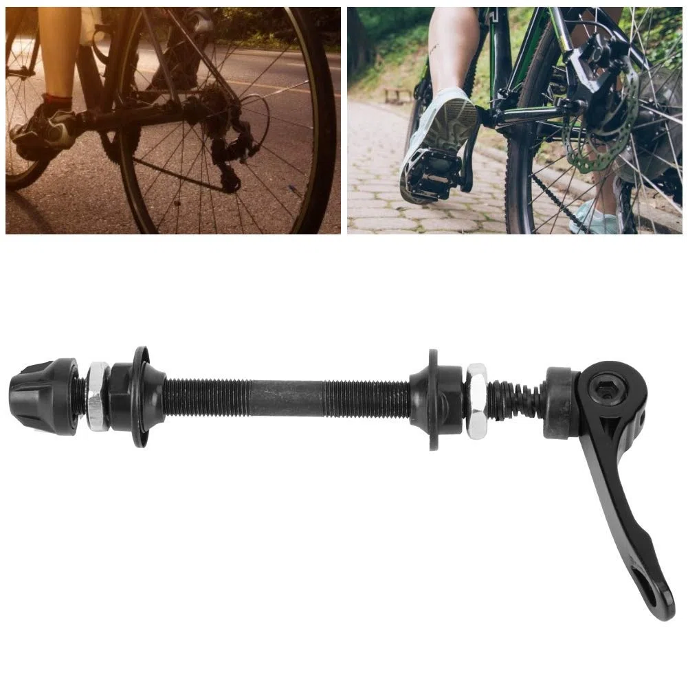 Oś piasty rowerowej, wydrążona oś przednia 108 mm/4,3 cala, szybkie zwalnianie, zestaw przednich kół do naprawy roweru, akcesoria