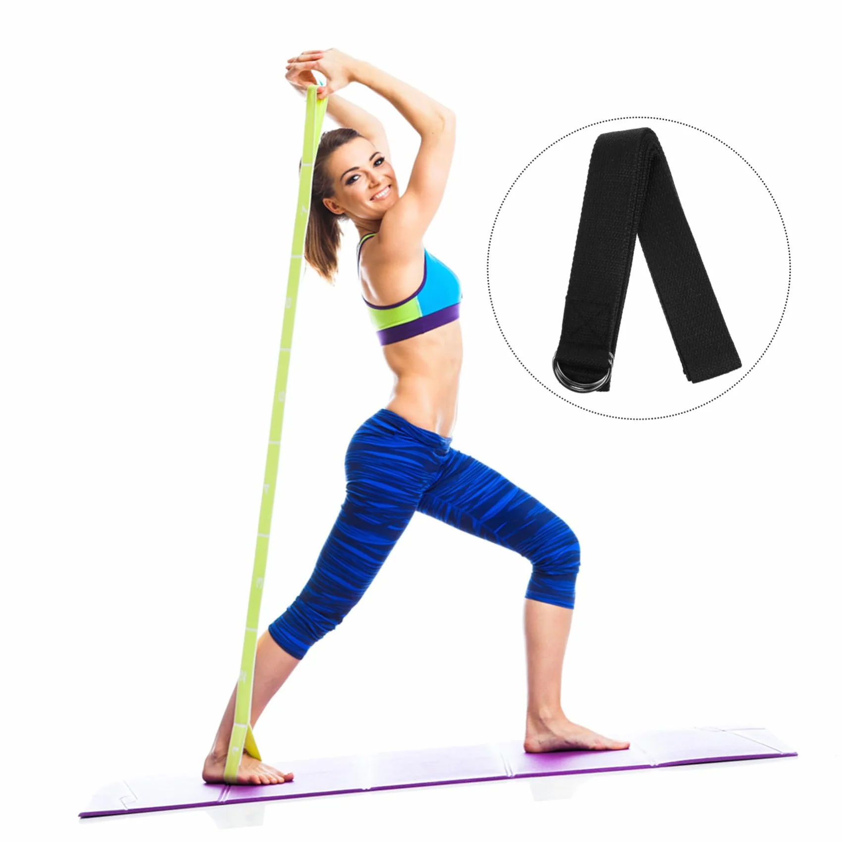 Joga Pas Do Rozciągania Rozciąganie Paski Do Jogi Joga Paski Rozciągliwe Zespoły Treningowe Akcesoria Jogi Paski Rozciągające Rozciągliwe Opaski Fitness Pasy Strona