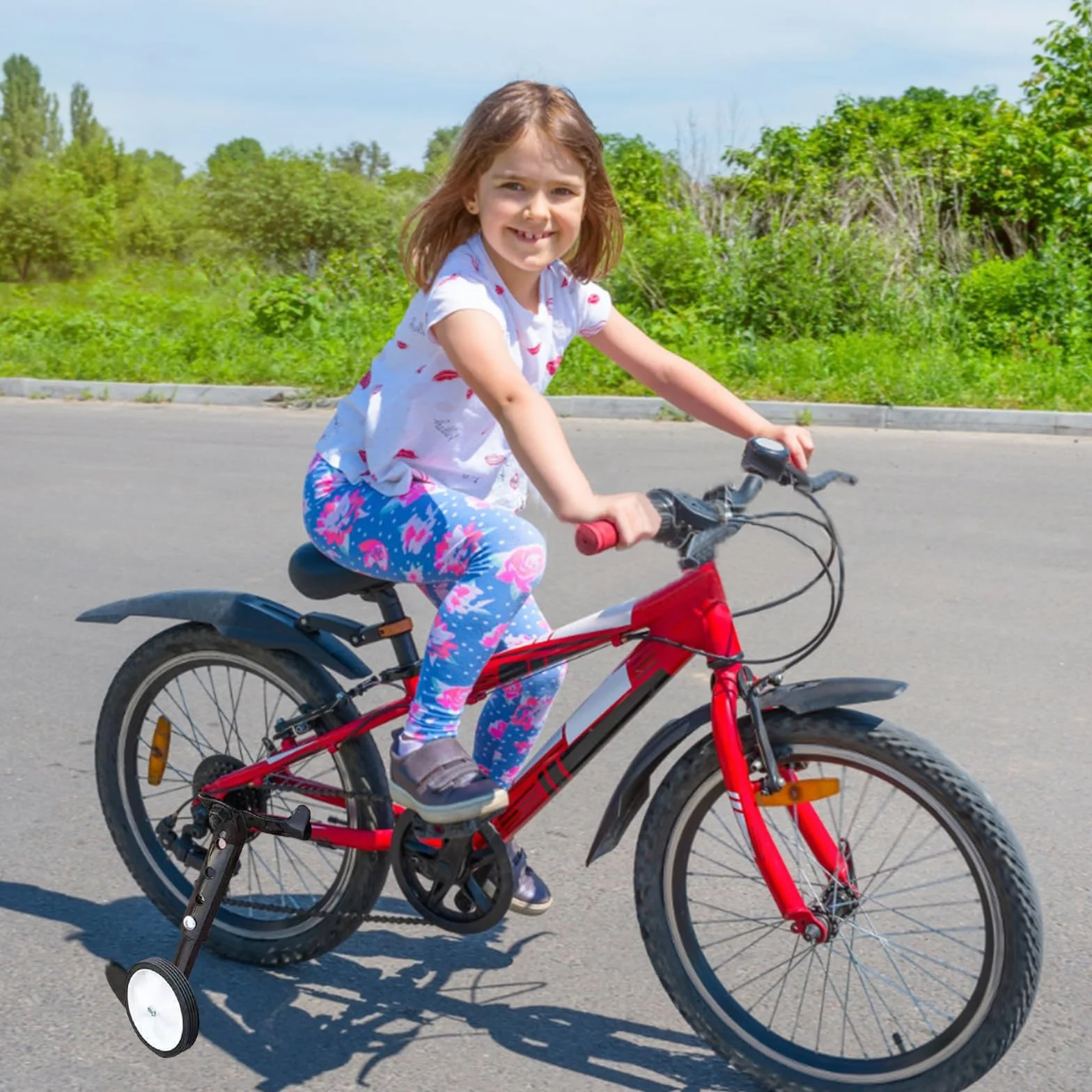 Stabilizatory do roweru dziecięcego 2-pak kół treningowych 18-56 cm