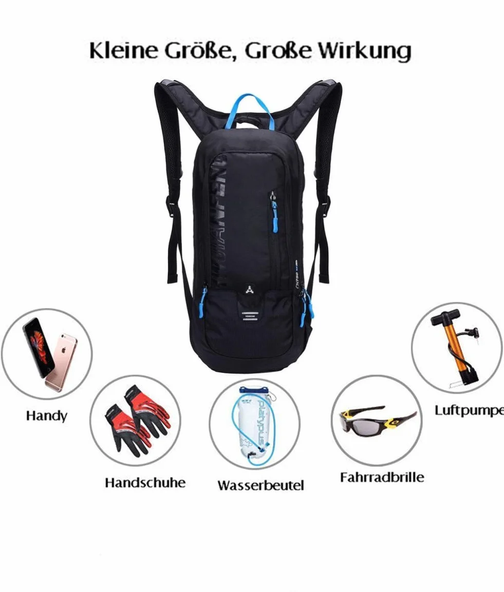 WINDCHASER Plecak rowerowy wodoodporny oddychający 10 l mini ultralekki