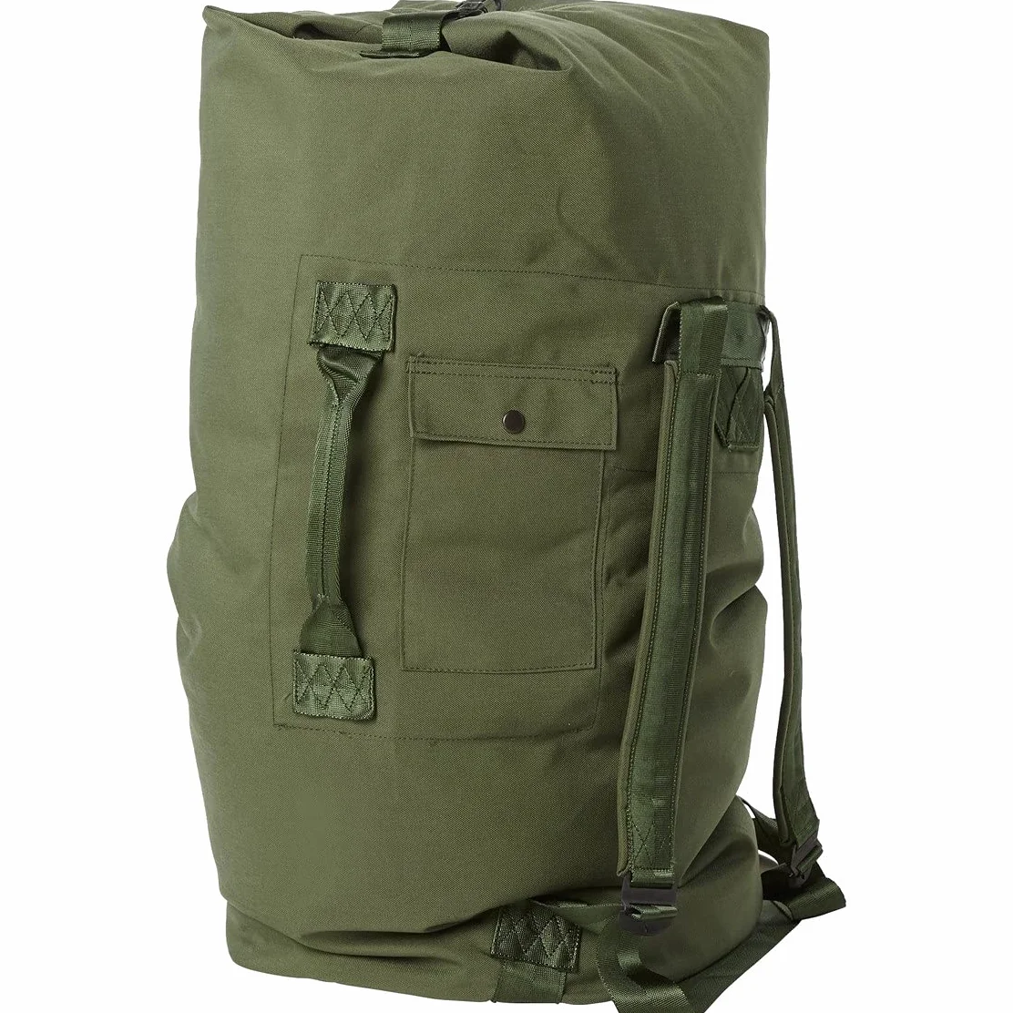 Military Outdoor Duffle Bag Cordura Olive Drab 2 Strap