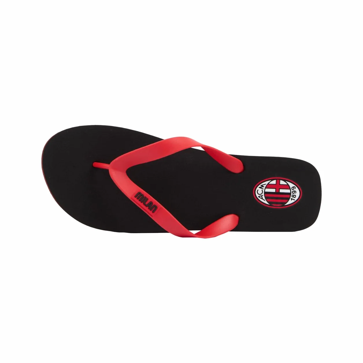 A.C. Milan Uniseks InfraditoLetnie kapcie plażowe i plażowe, oficjalny produkt