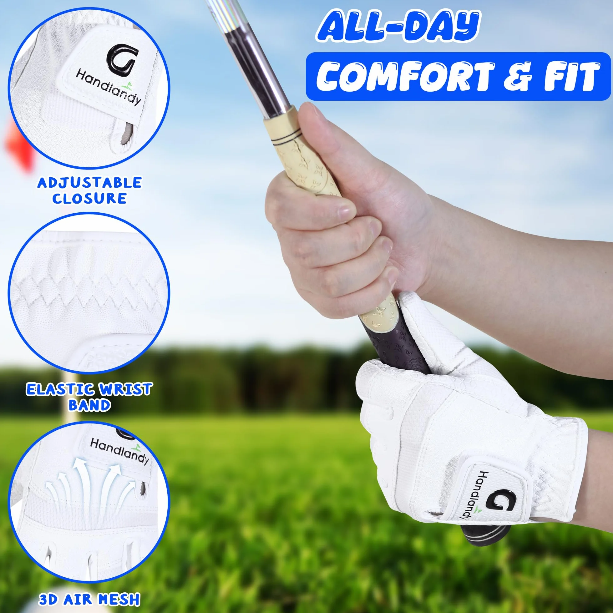 HANDLANDY HLDD Kids Golf Glove
