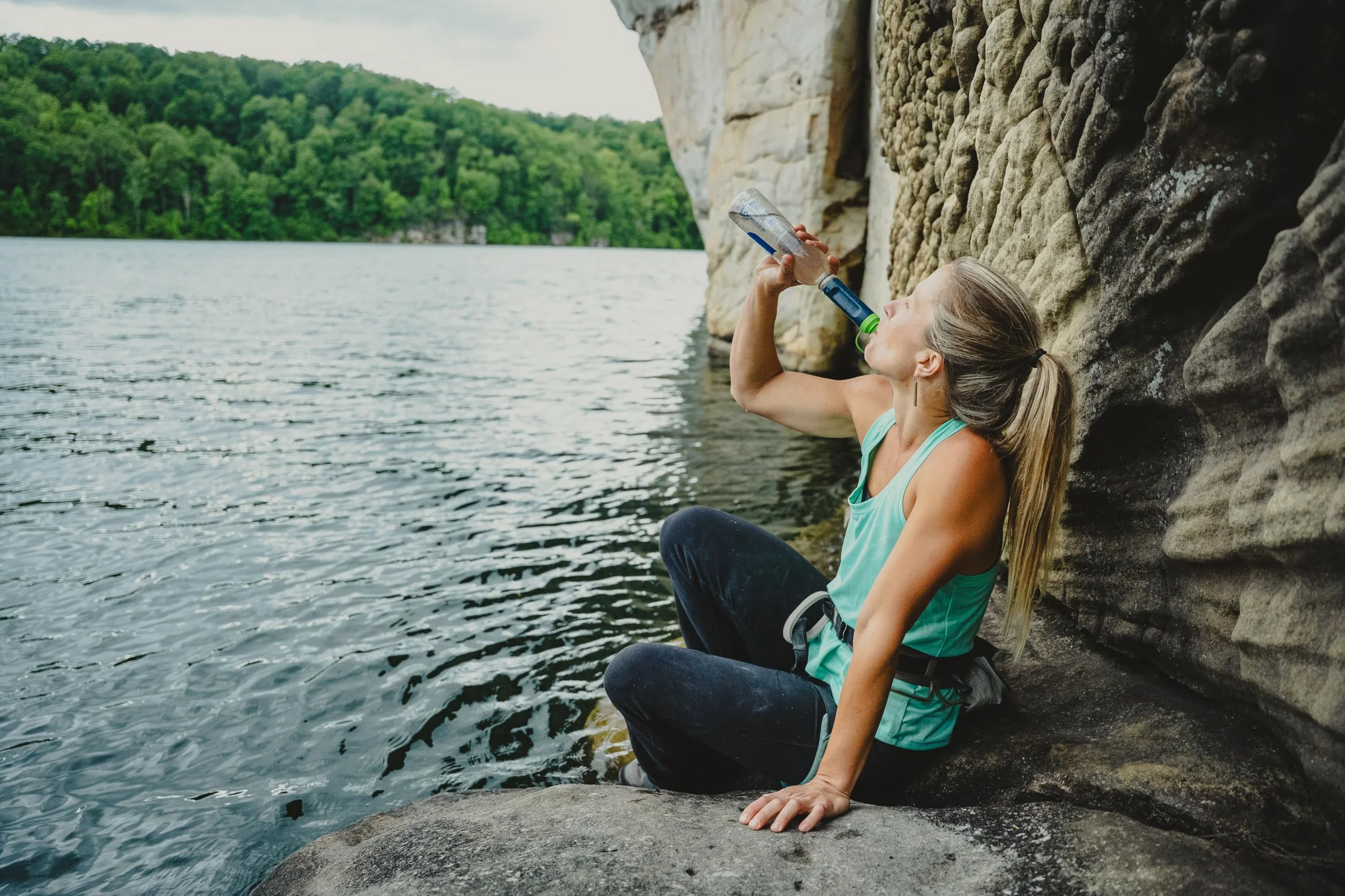 LifeStraw Peak Series Solo filtr wody na wędrówki, eliminuje bakterie i pasożyty