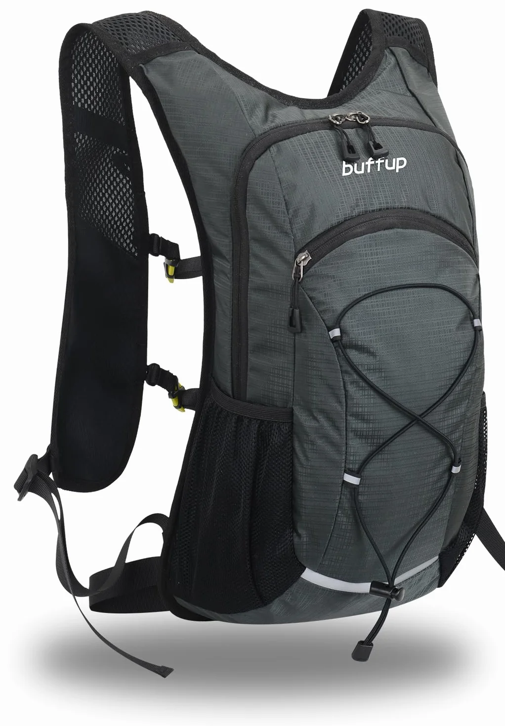 Lekki plecak turystyczny 15 l czarny do speedhikingu MTB