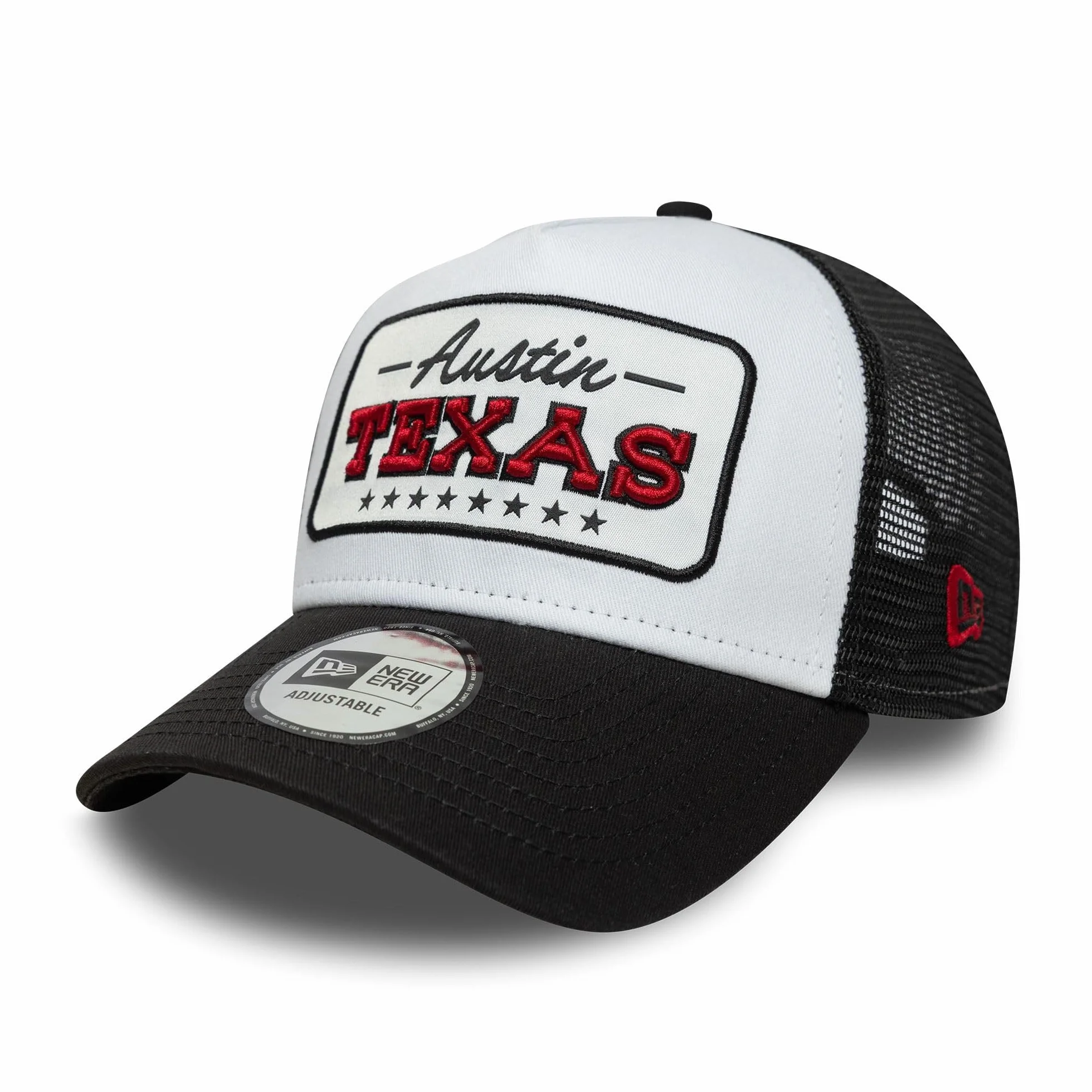 New Era Trucker Cap A-Frame World Cities - Regulowana czapka z siatką