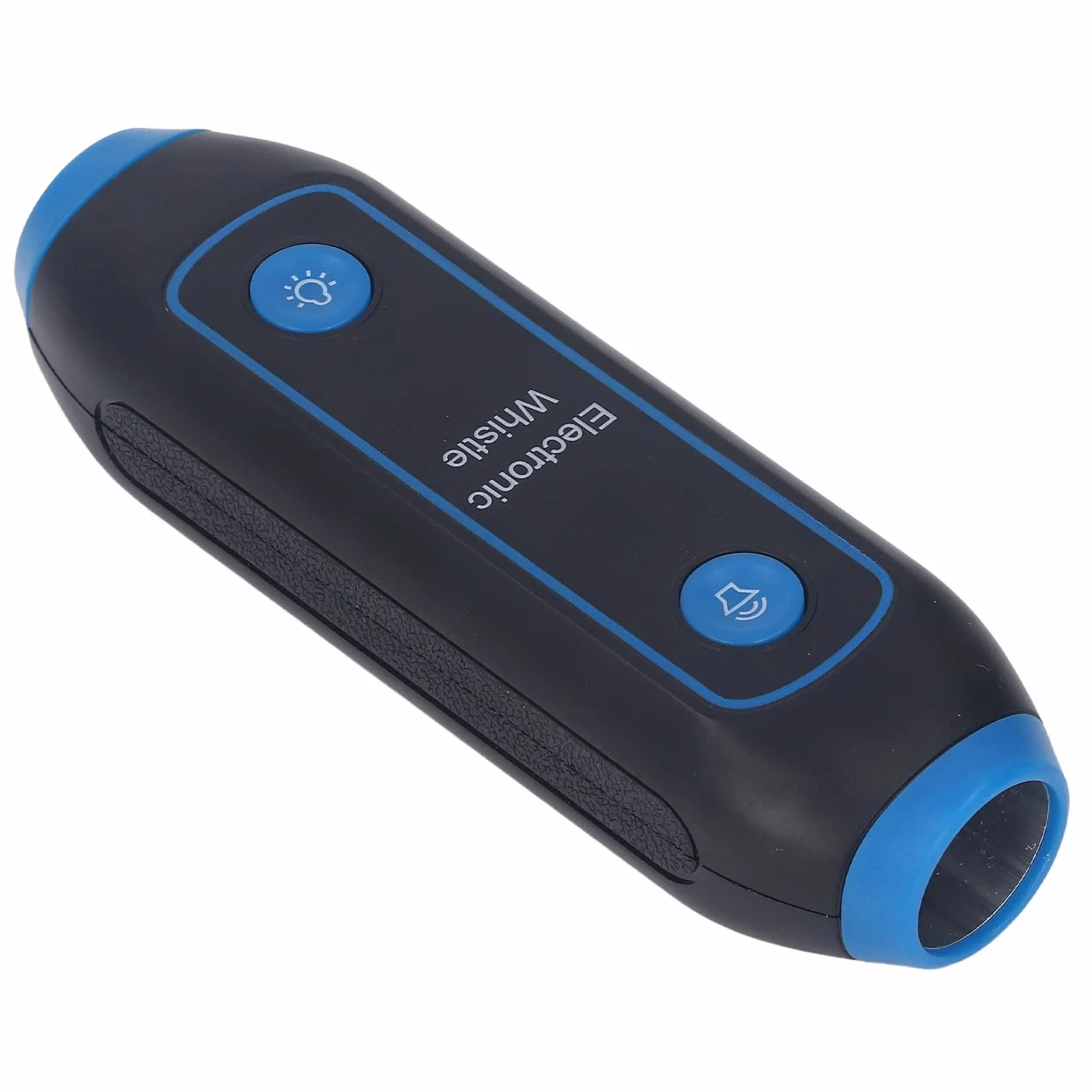 Gwizdek Sportowy Elektroniczny 120-150dB z 3 Tonami i 3 Poziomami Głośności do Treningów, Profesjonalny z LED i Przyciskiem, Niebieski