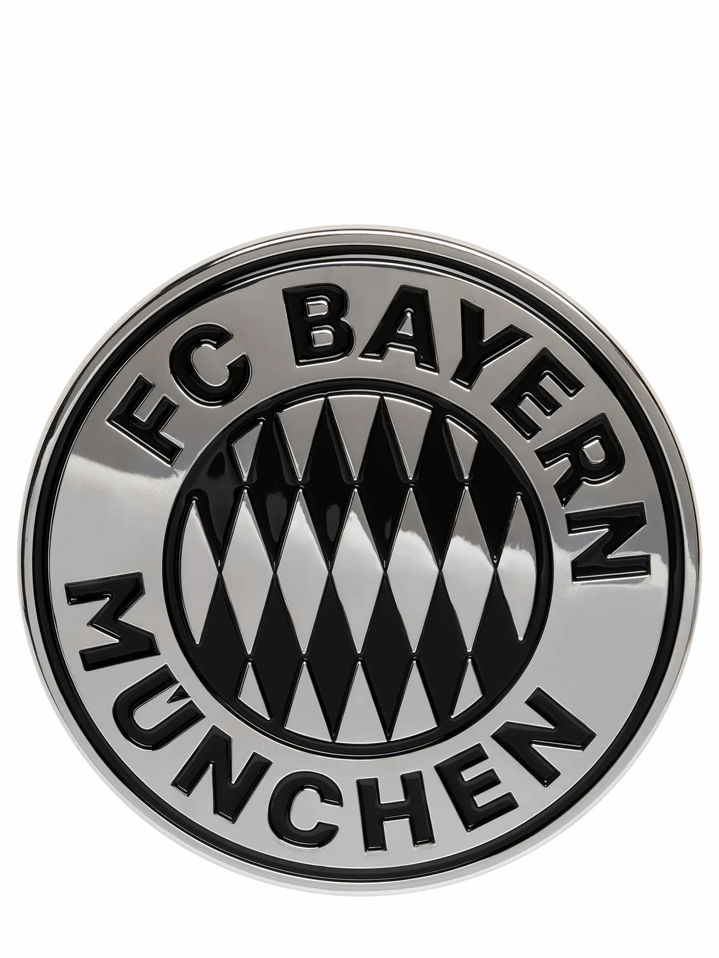FC Bayern München naklejka chromowane logo
