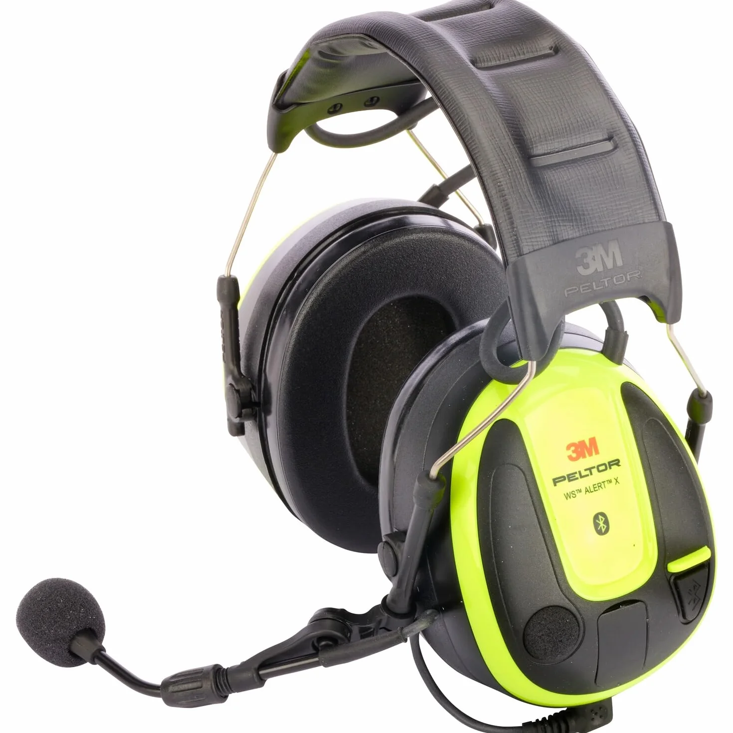 3M Peltor WS ALERT X MRX21A4WS6 nauszniki Bluetooth 30 dB żółty z mikrofonem