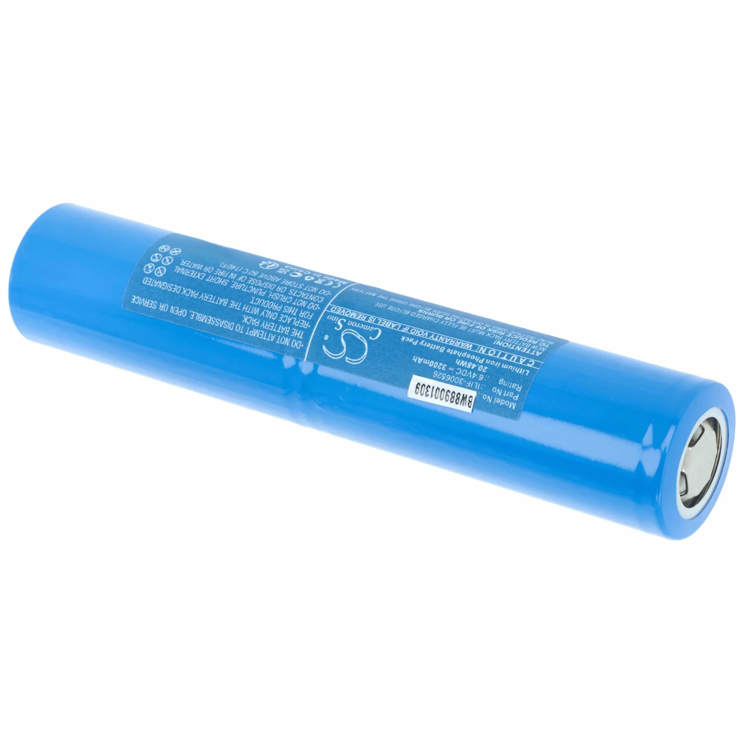 vhbw Bateria kompatybilna z Maglite ML125, ML150LR, ML150LRX Latarka czołowa (3200 mAh, 6,4 V, Li-ION)