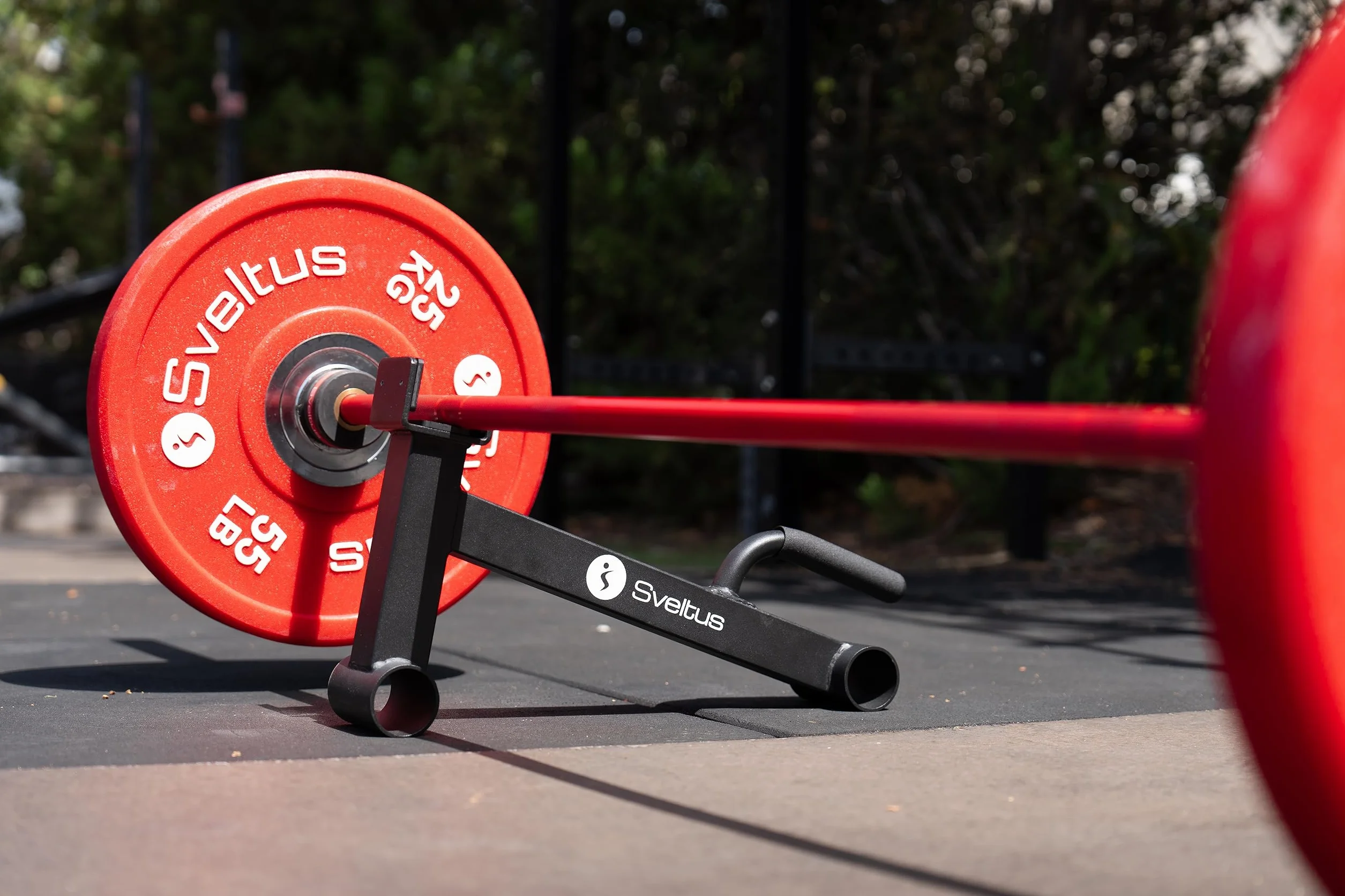 Sveltus Deadlift Podnośnik dla dorosłych Unisex, czarny, pojedynczy