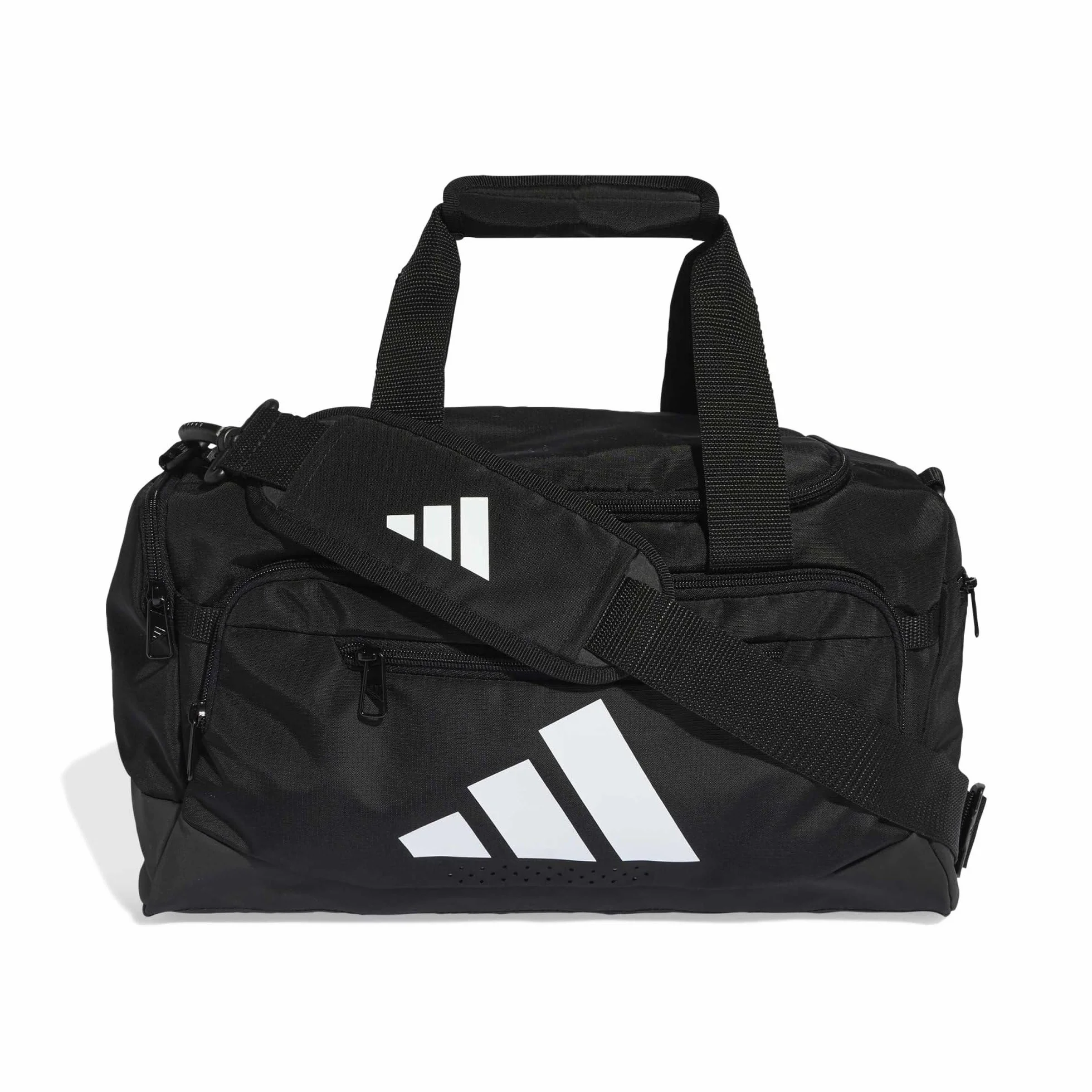 adidas Uniseks Training Defender Duffle Bag Xsmall Duffel Bag, black/white, One size