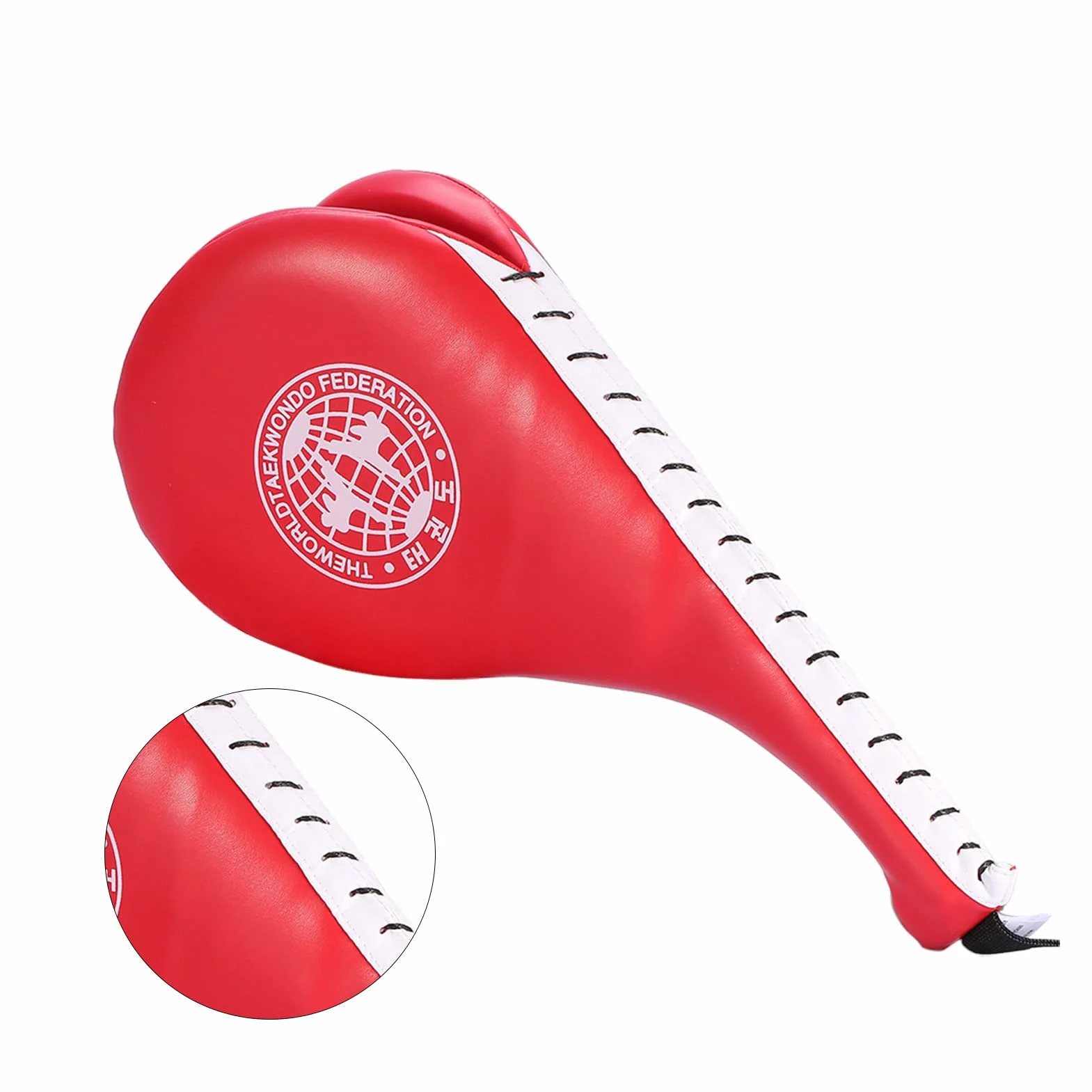 Taekwondo Pad Pads Trwały Pad Trening Boks Sztuki walki Taekwondo Karate Kickboxing Kickboxing Praktyka padów (czerwony)