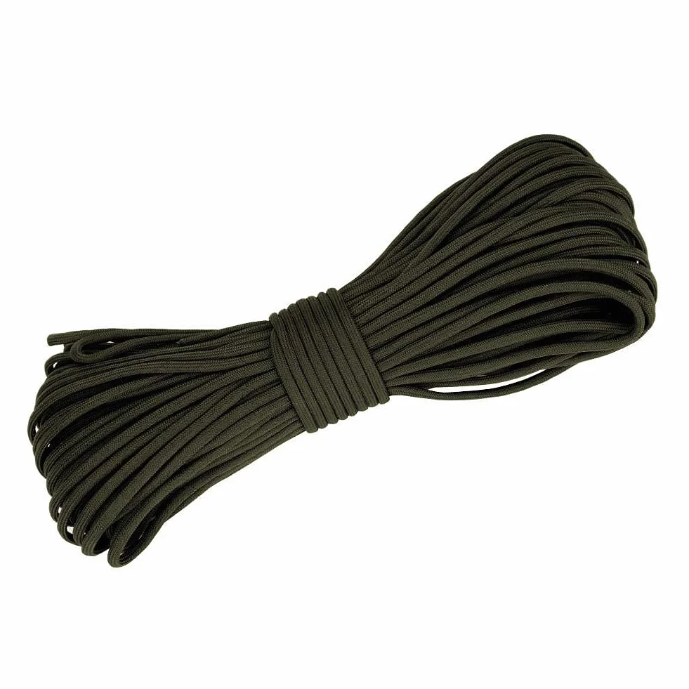 Paracord survivalowy VGEBY wytrzymały zielony wojskowy