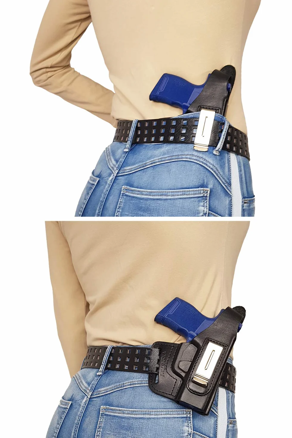 VlaMiTex IWB 5-5 skórzana kabura na pistolet do Walther PP Manurhin