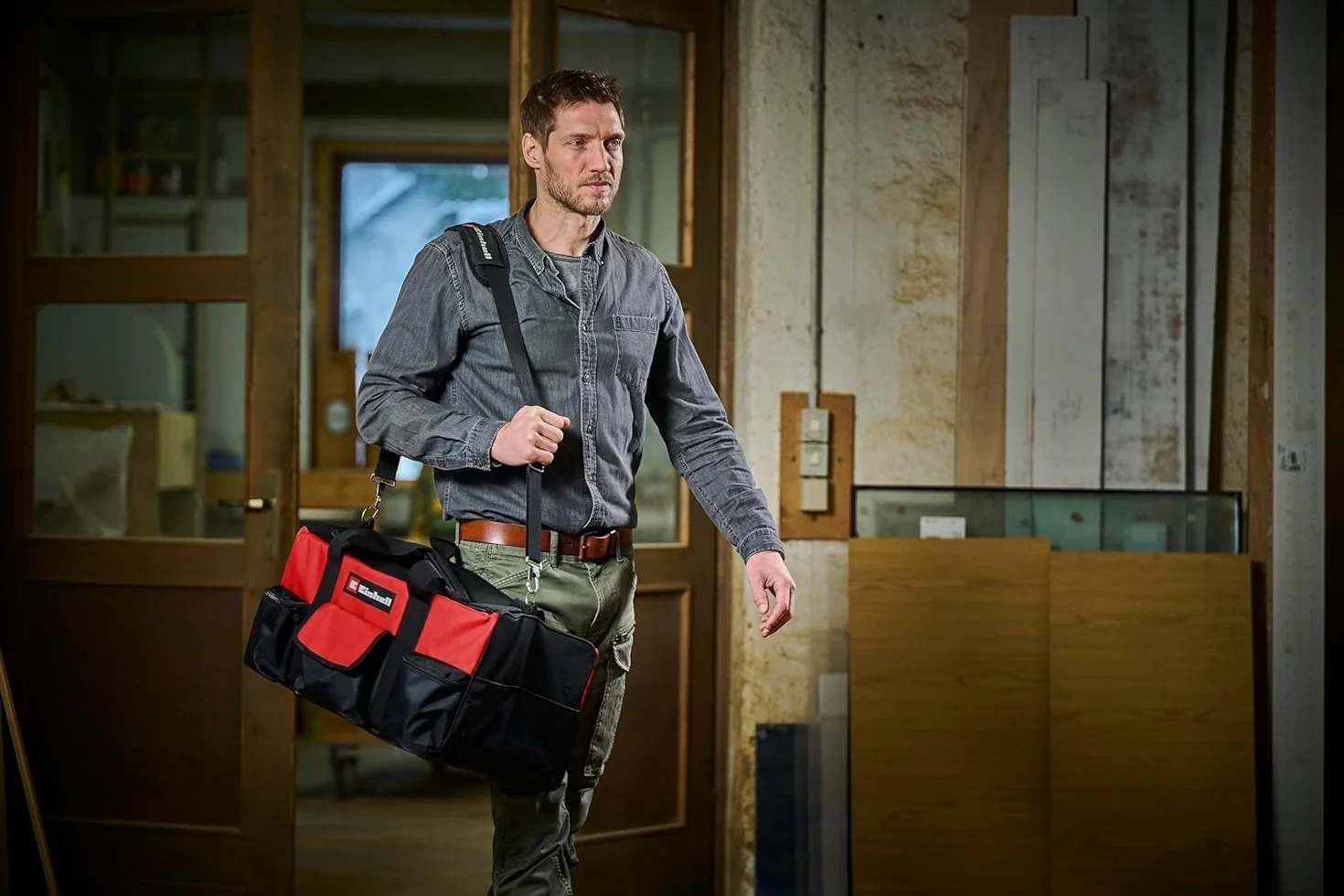 Einhell 56/29 Torba Narzędziowa Czerwony Czarny do 25 kg