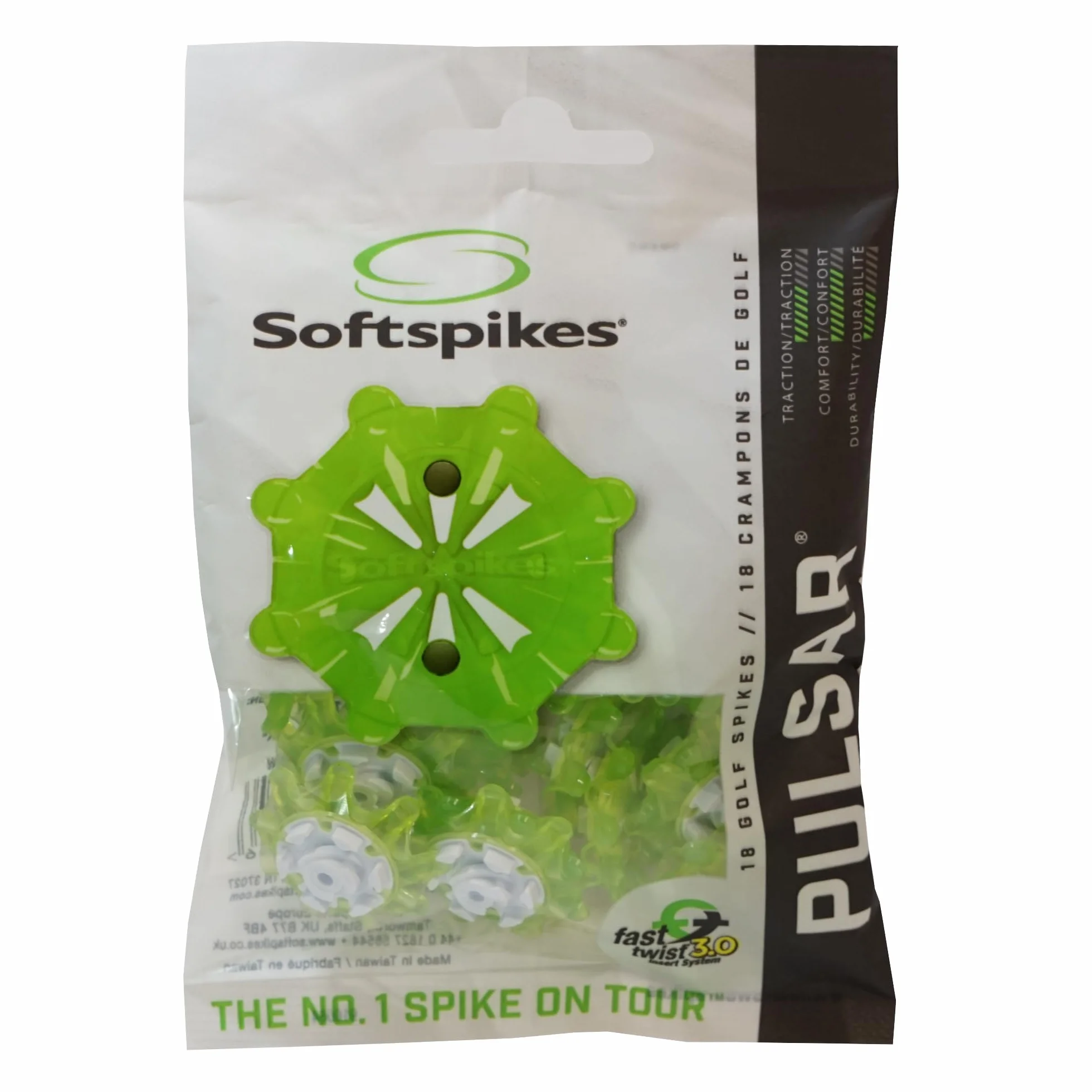 Soft Spikes Pulsar FTS 3.0 Slime/White