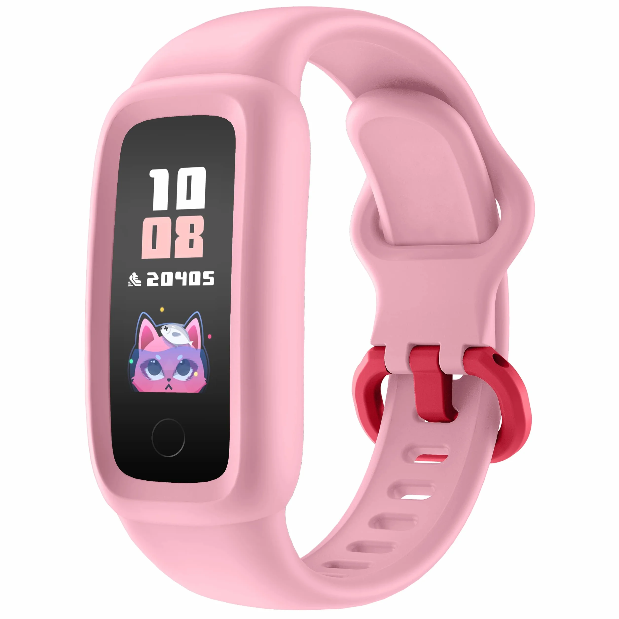 BIGGERFIVE Vigor 2 Fitness Tracker zegarek dla dzieci, dziewcząt, chłopców w wieku 5-12 lat, monitor aktywności, krokomierz, pulsometr, monitor snu, wodoszczelność IP68