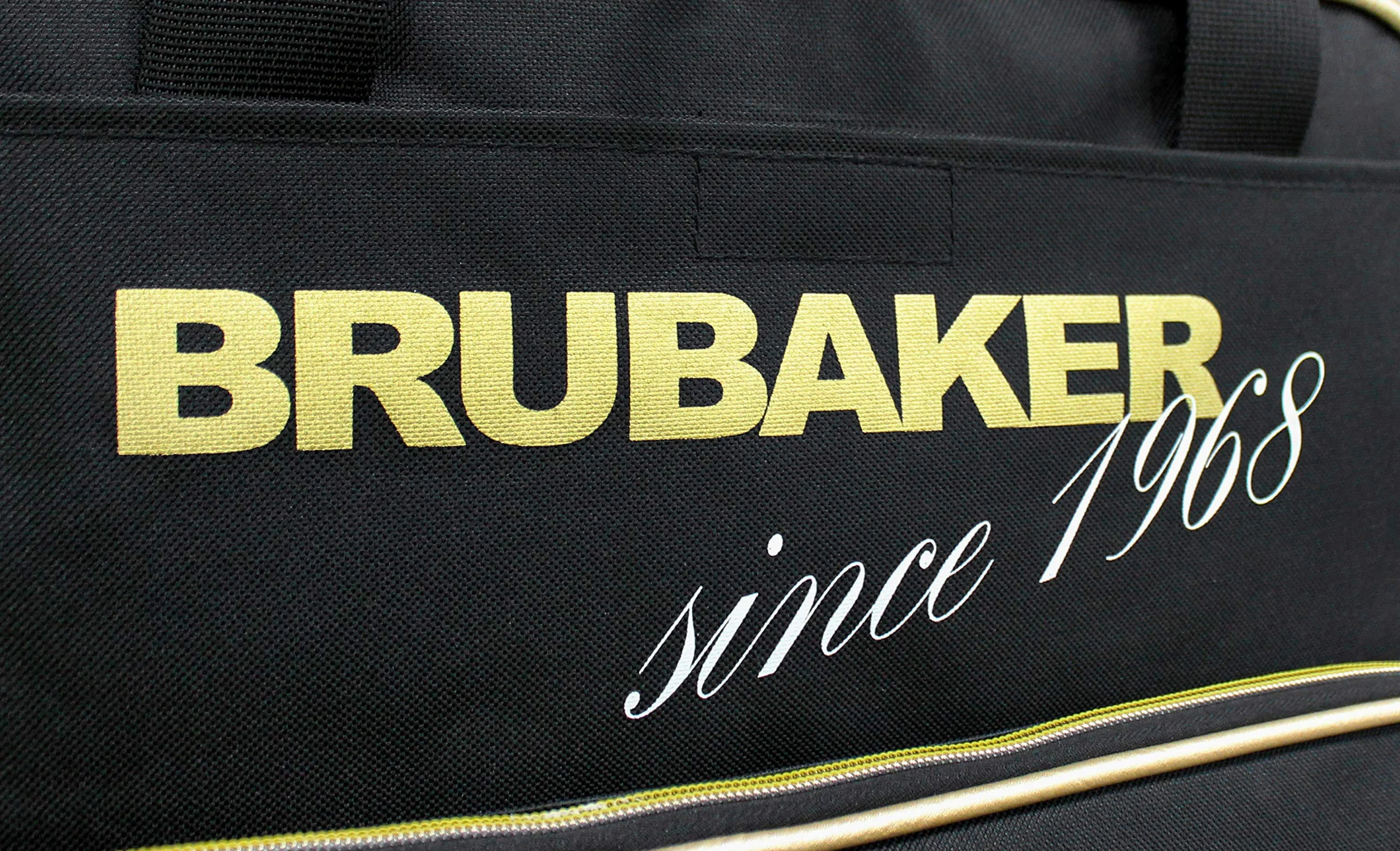 BRUBAKER Super Grenoble Plecak do butów narciarskich na buty, kask, sprzęt i odzież - czarny/złoty