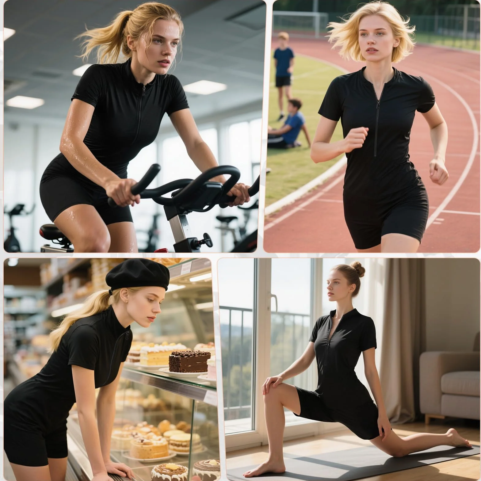 Kiiwah Sauna Damska koszulka wyszczuplająca Spot Fitness Suit