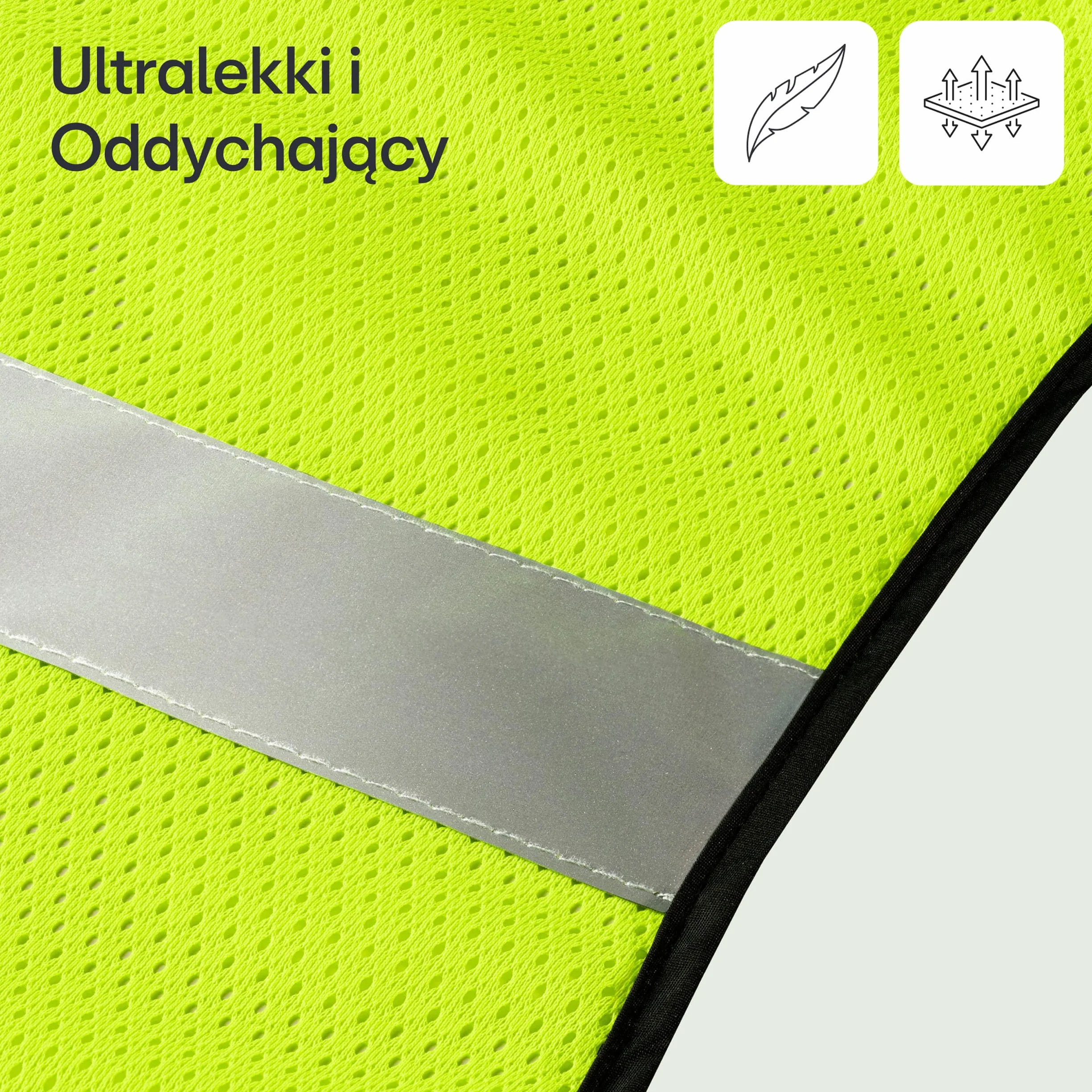 Kamizelka do Biegania - Odblaskowa Kamizelka do Biegania dla Kobiet i Mężczyzn - Wysoka Widoczność i Komfort - Perfekcyjna na Nocne Biegi i Cykling (XL - XXL)