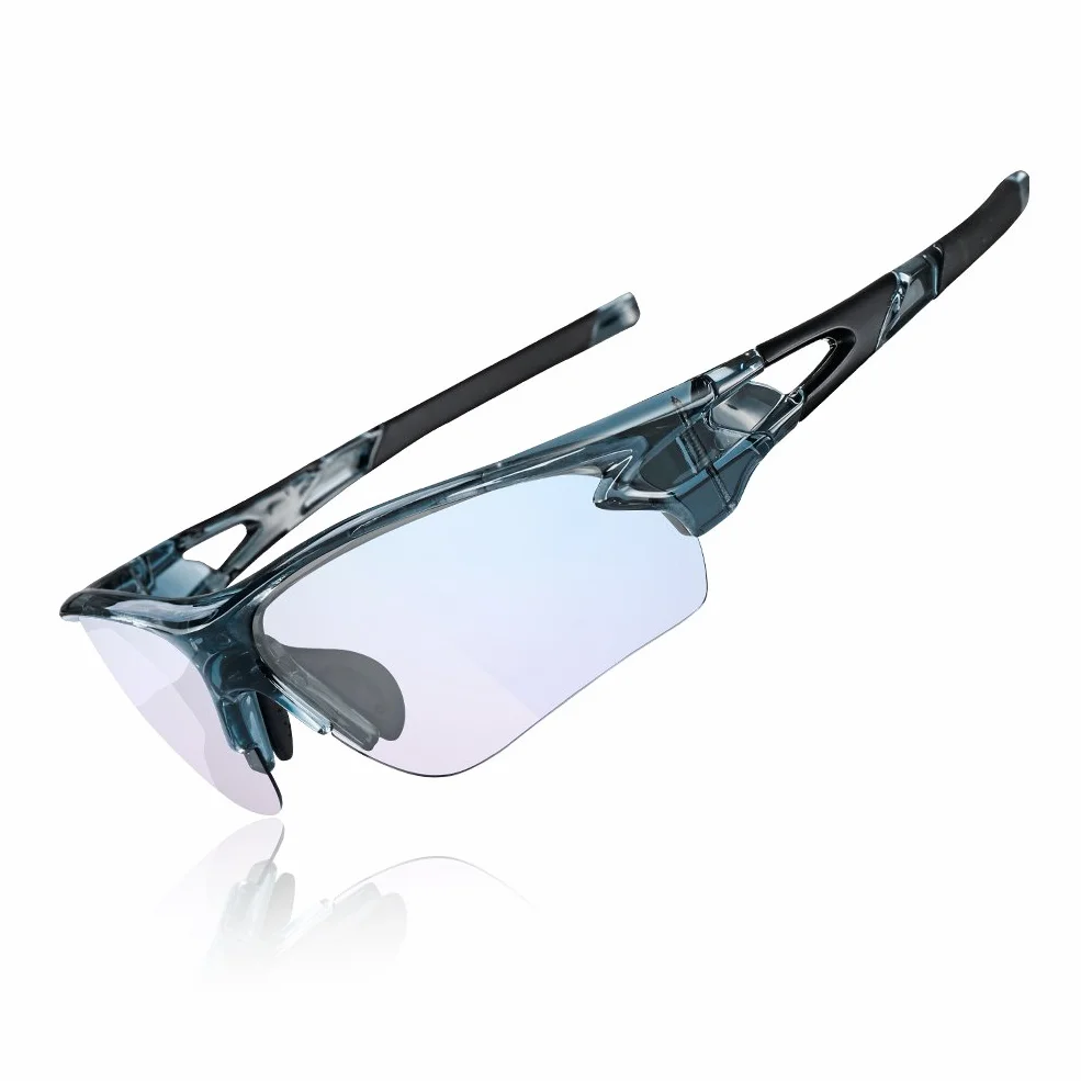 ROCKBROS Okulary Przeciwsłoneczne Sportowe Fotochromowe Kolarstwo PC Anti-UV400