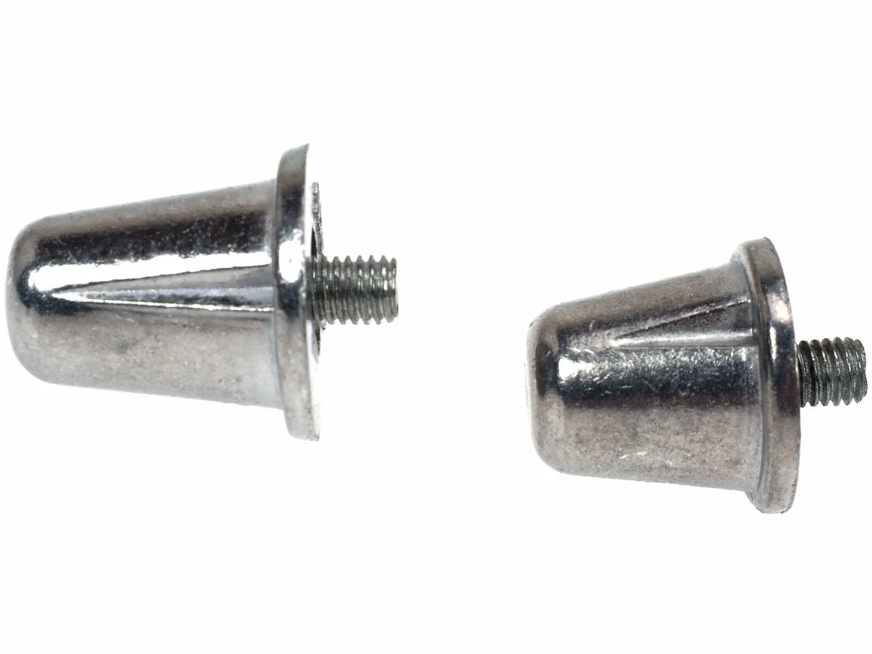 Gilbert Aluminiowe korki piłkarskie 18/21mm metaliczne srebro Jeden rozmiar