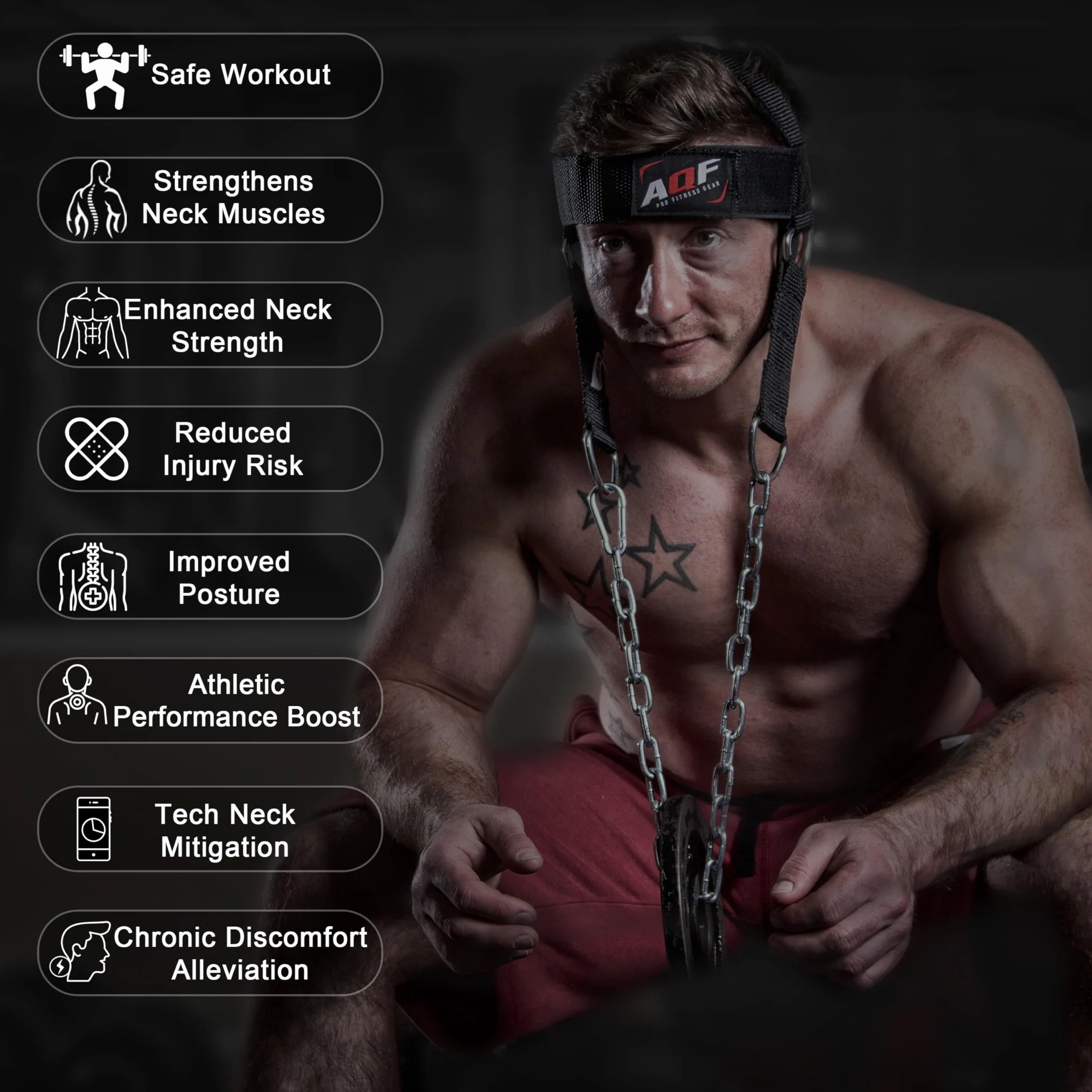 AQF Unisex WL-HH1 Boxing & Fitness, czarny, wojskowo-zielony, jeden rozmiar