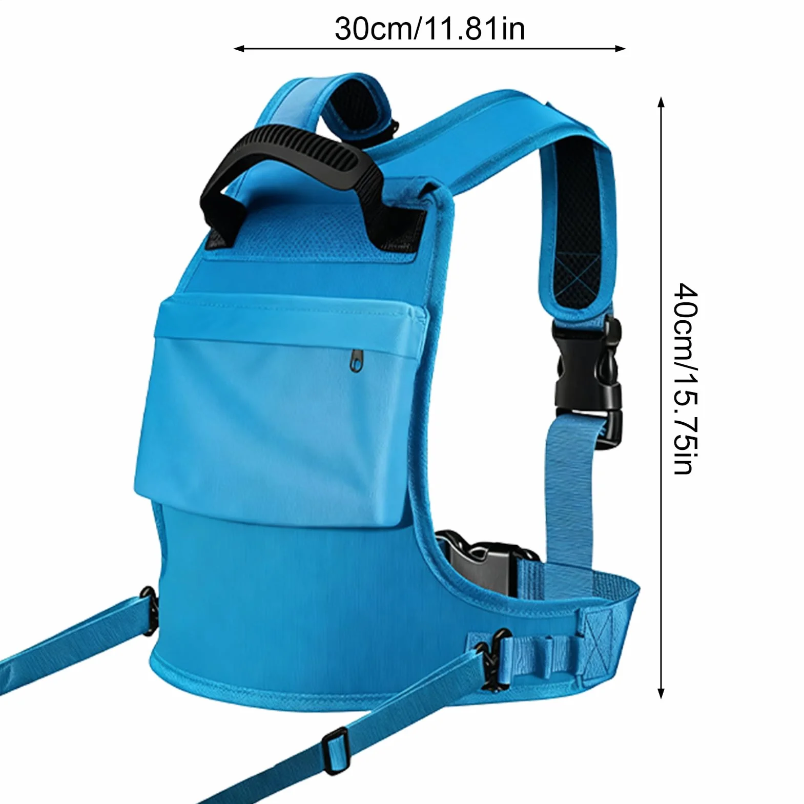 Szelki treningowe dla dzieci regulowany pasek 40x30 cm pomoc w nauce jazdy na nartach i snowboardzie