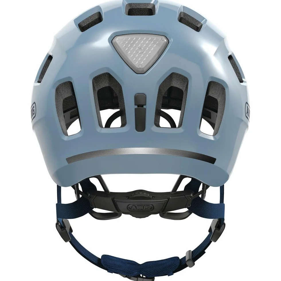 ABUS Youn-I 2.0 kask rowerowy z oświetleniem dla dzieci, młodzieży i młodych dorosłych – dla dziewcząt i chłopców