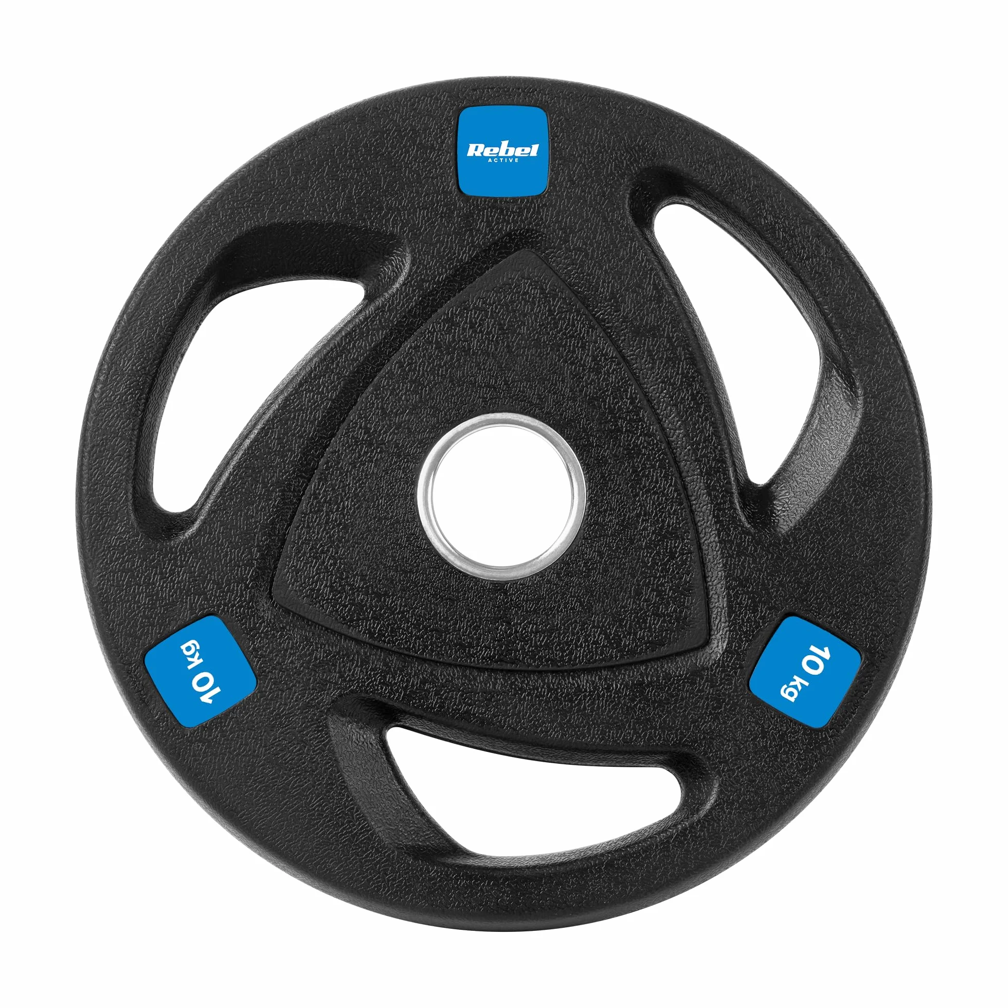 Rebel Zestaw Obciążeń Żeliwnych Gumowanych 2x10kg Otwór Olimpijski 51mm RBA-2110