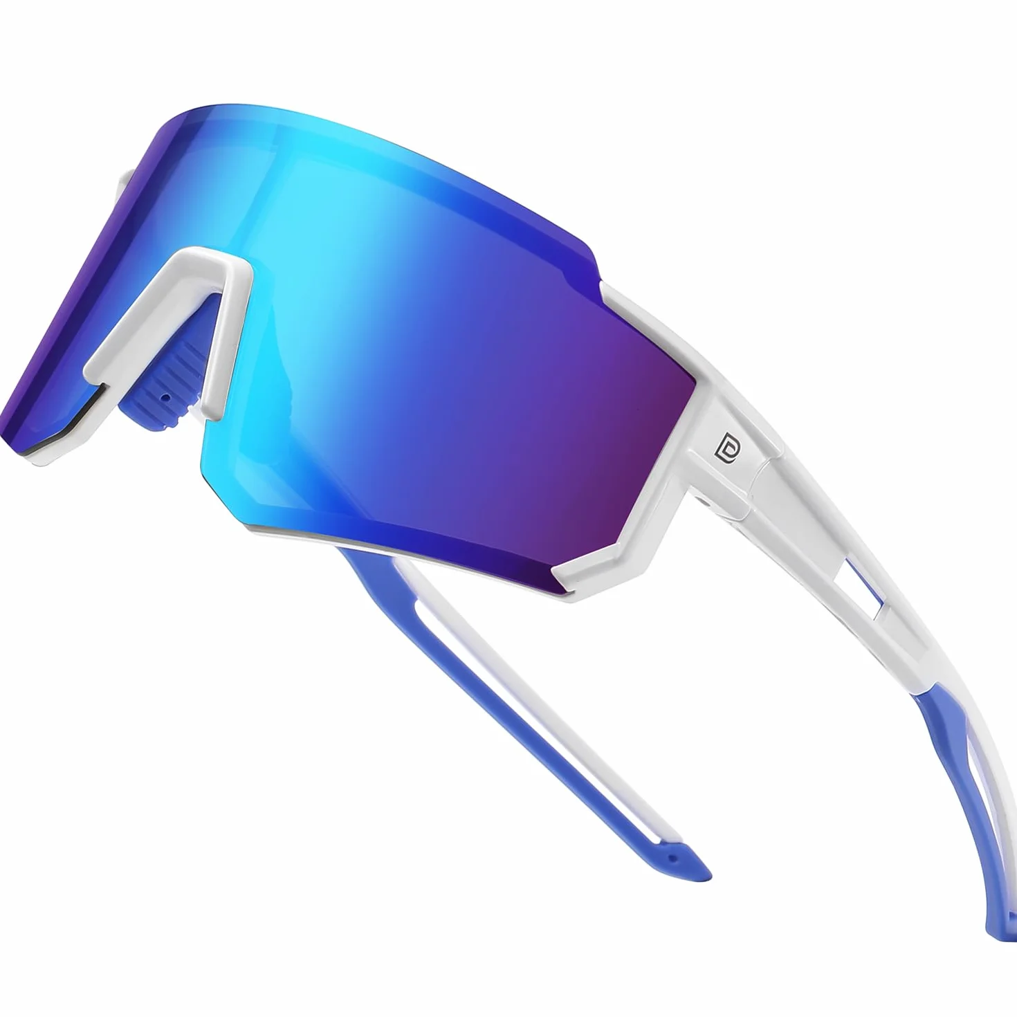 DUCO Spolaryzowane sportowe okulary przeciwsłoneczne dla mężczyzn i kobiet, ochrona UV400, do baseballa, jazdy na rowerze, biegania, wędkowania, DC0068