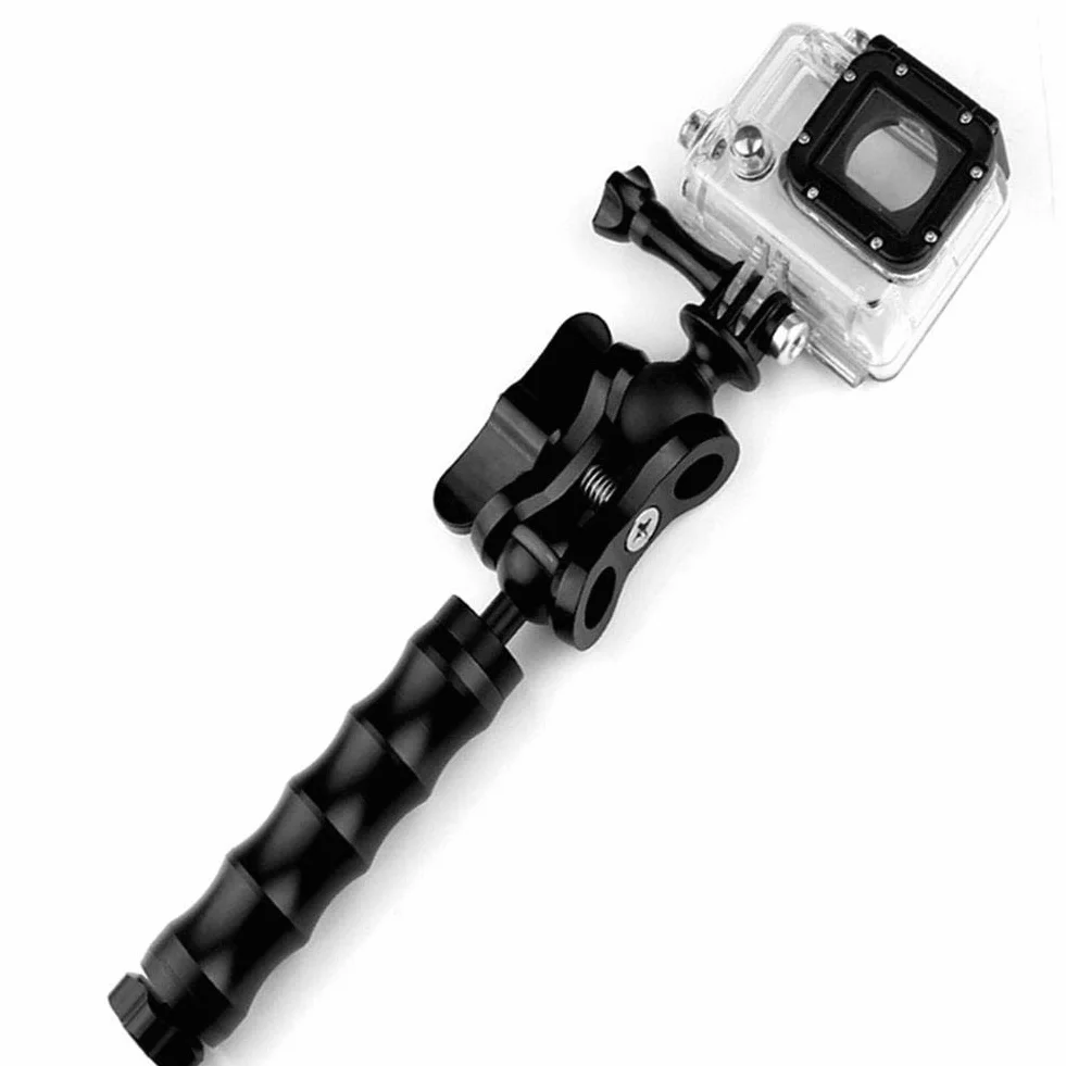 Adapter zaciskowy ze stopu aluminium do mocowania mini klips kulka motylkowa nurkowania