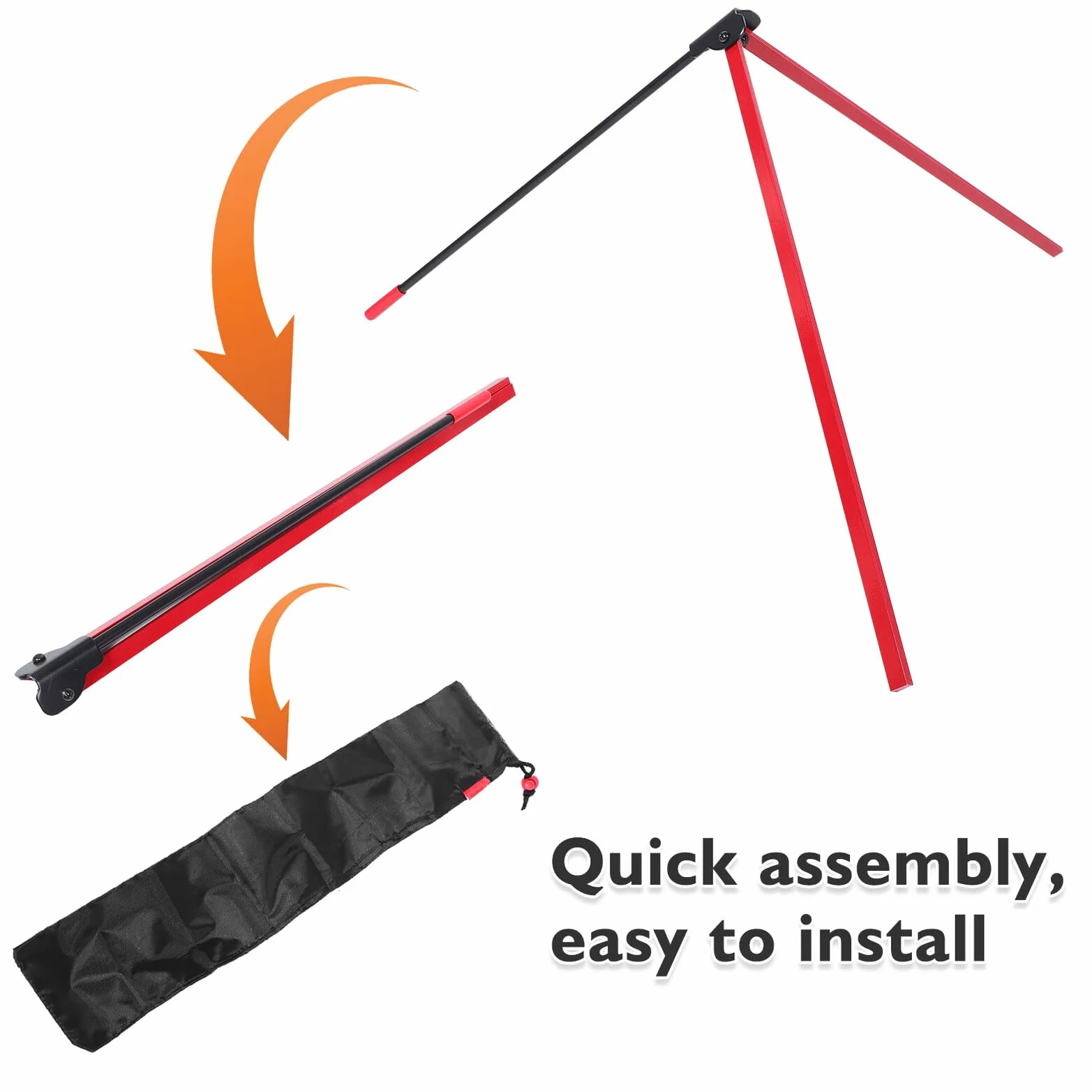 WOONEKY Non-slip Portable Football Kicking Tee Stand Weather-resistant Adjustable Place Kicker Holder