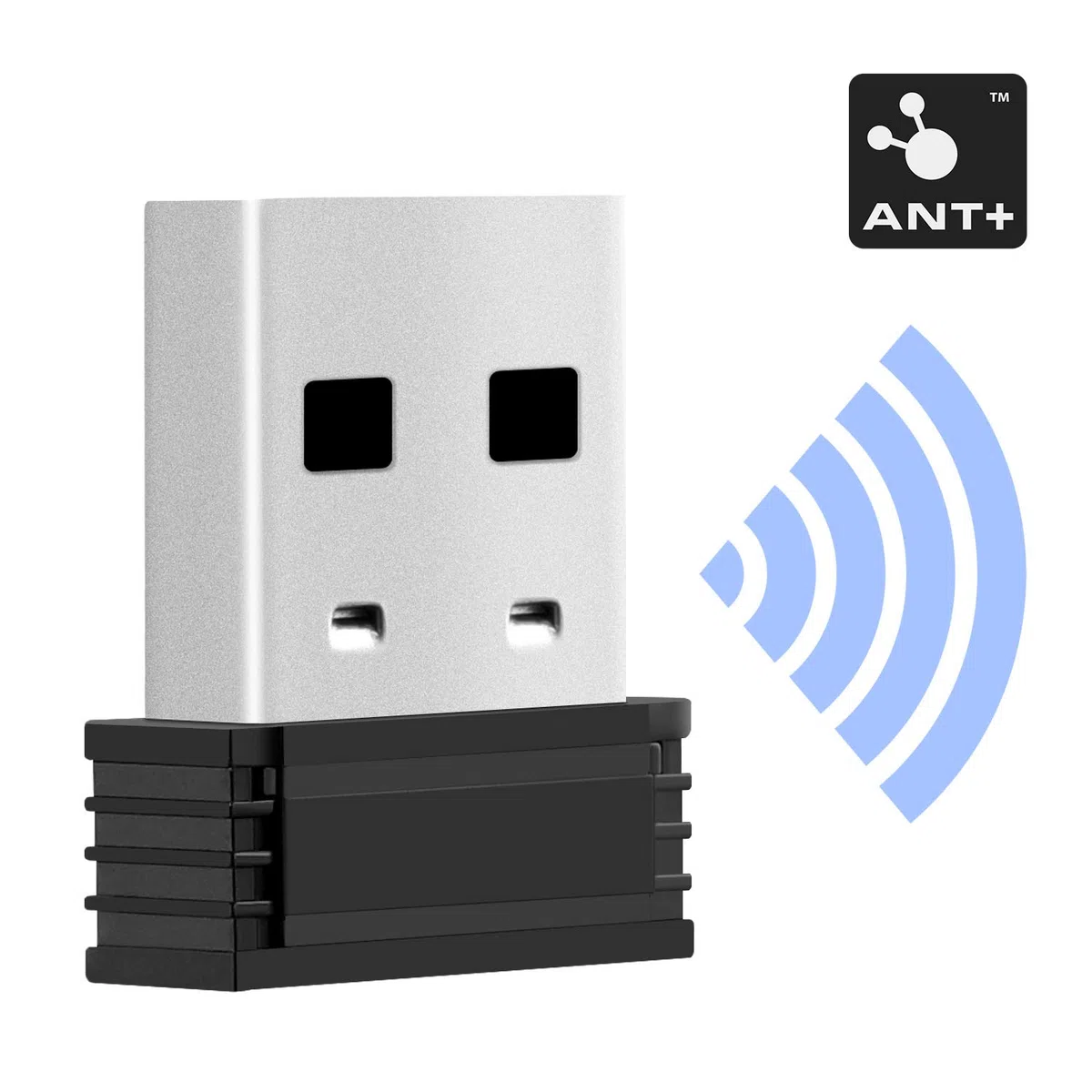 ANT+ adapter USB odbiornik ANT Stick do Zwift, TacX, Wahoo, The Sufferfest, TrainerRoad, CycleOps Virtual Trainer, Rouvy, praca z trenażerem rolkowym