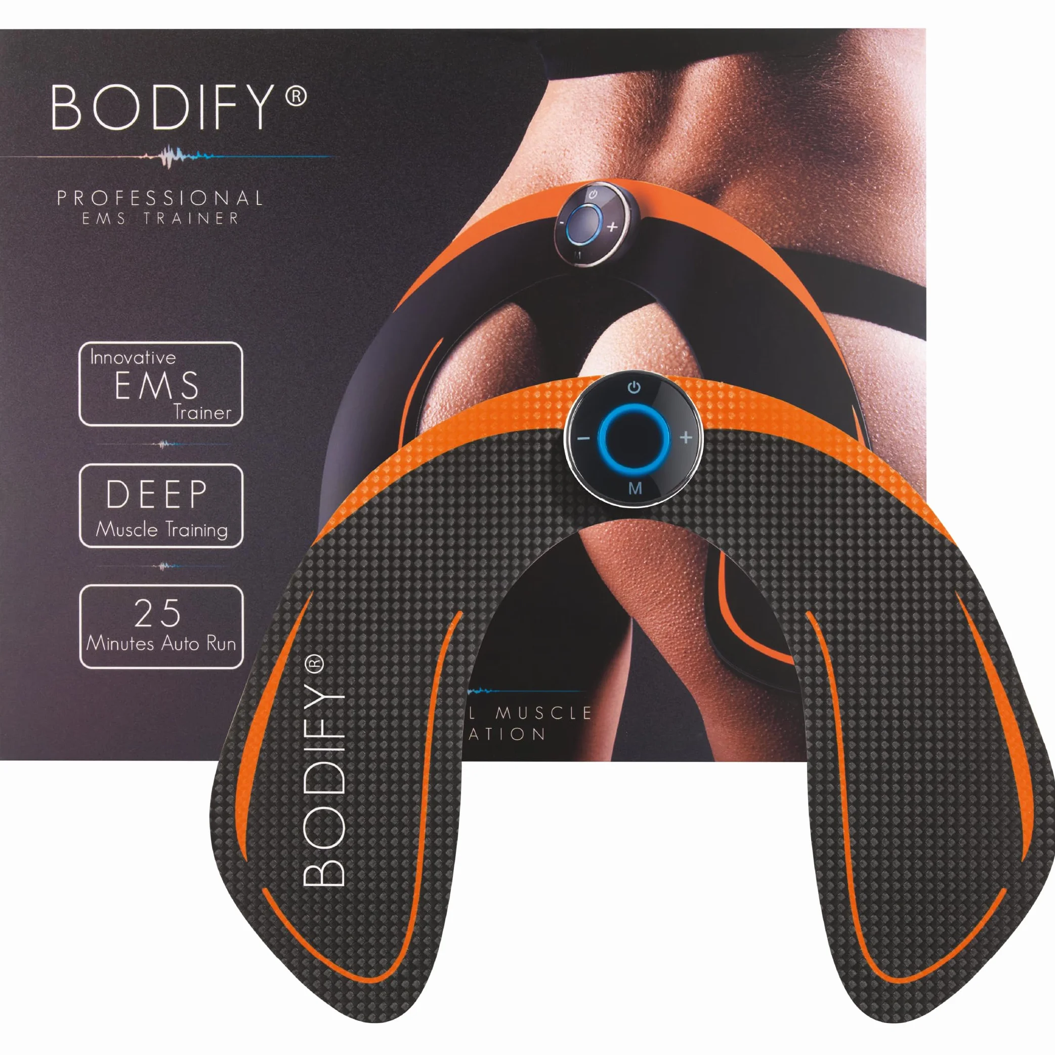 Bodify® EMS Hip Trainer – Aktywacja mięśni pośladków! – Aktywacja mięśni – Trening EMS – Trening mięśni pośladków – dla mężczyzn i kobiet ORYGINAŁ