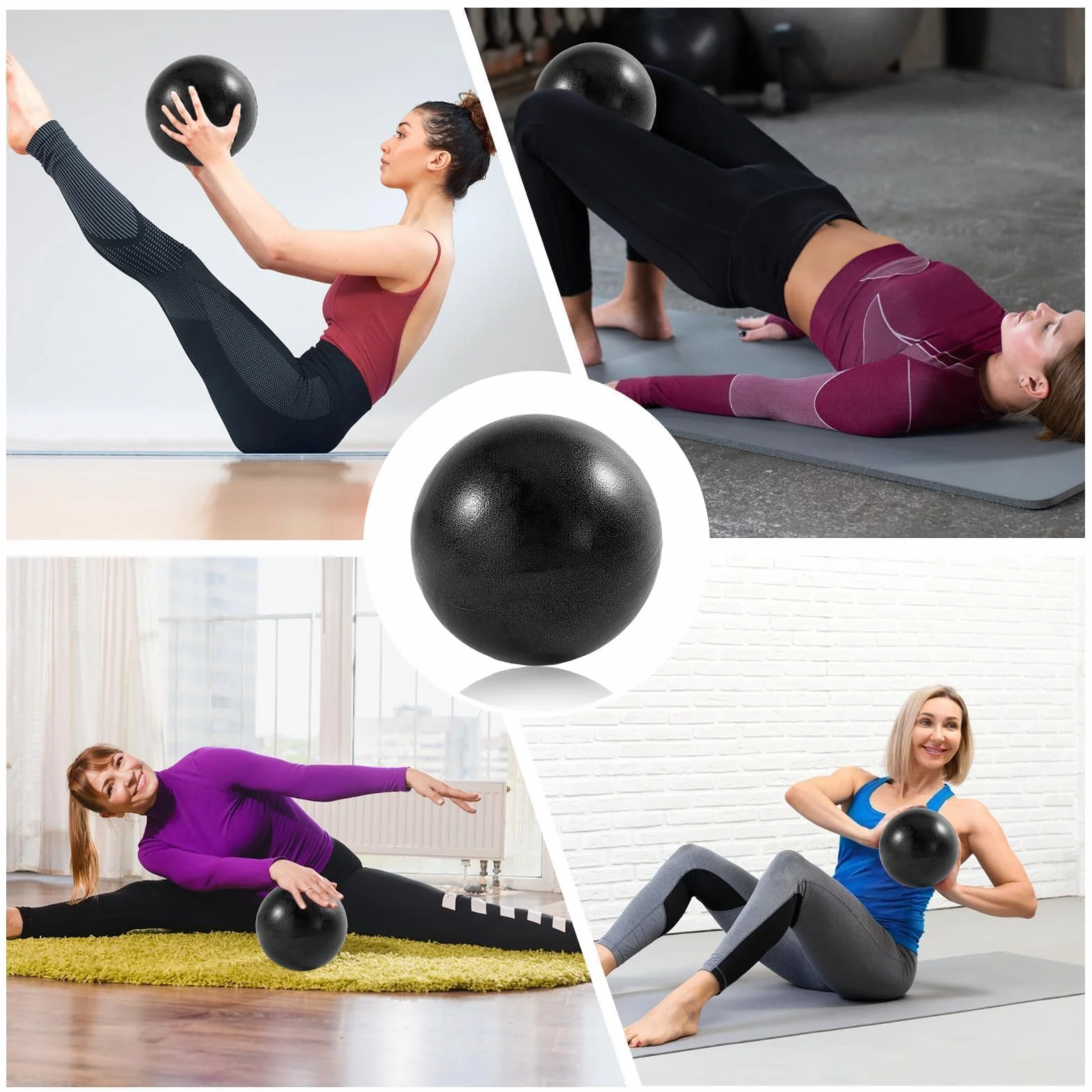 Piłka pilates (czarna)