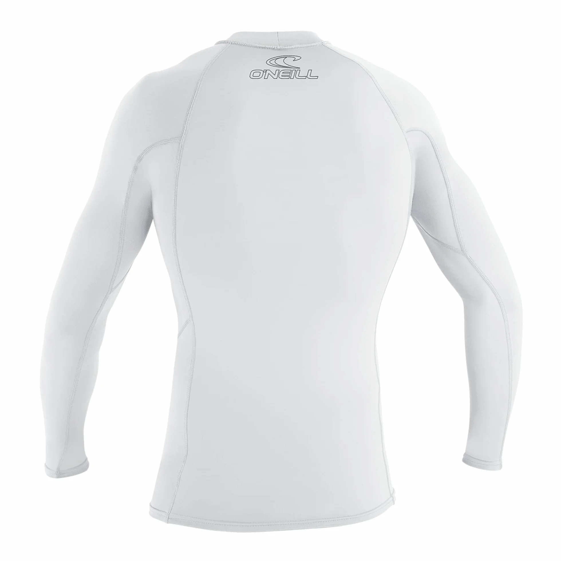 O'Neill Kombinezony męskie podstawowe skórki z długim rękawem Rash Guard - biały, L