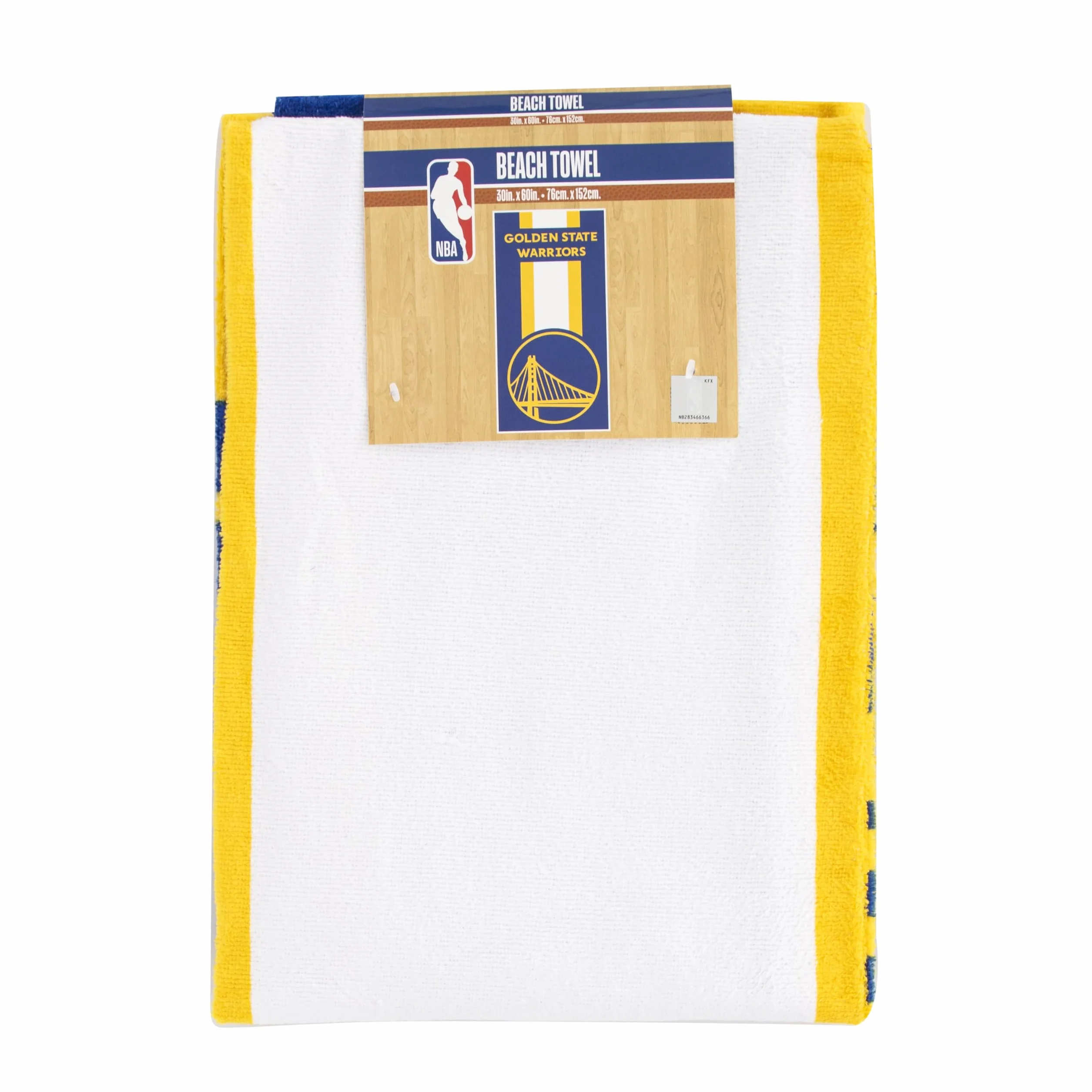 The Northwest Company Oficjalnie licencjonowane NBA Golden State Warriors, niebieskie, 76 cm x 152 cm