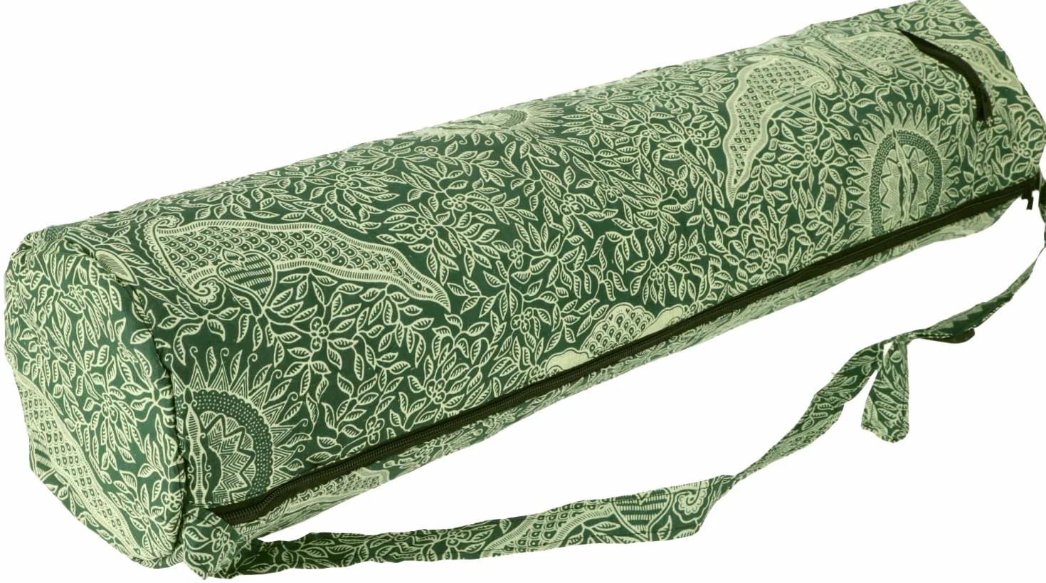 Torba na matę do jogi bawełniana 65x20x20 cm czerwony