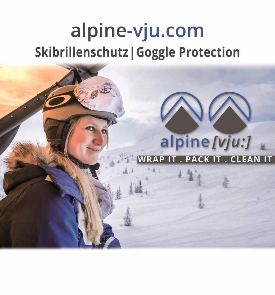 Ochrona gogli | Osłona ochronna na gogle | elastyczna z mikrofibry | unisex (Sunset Snowboard)
